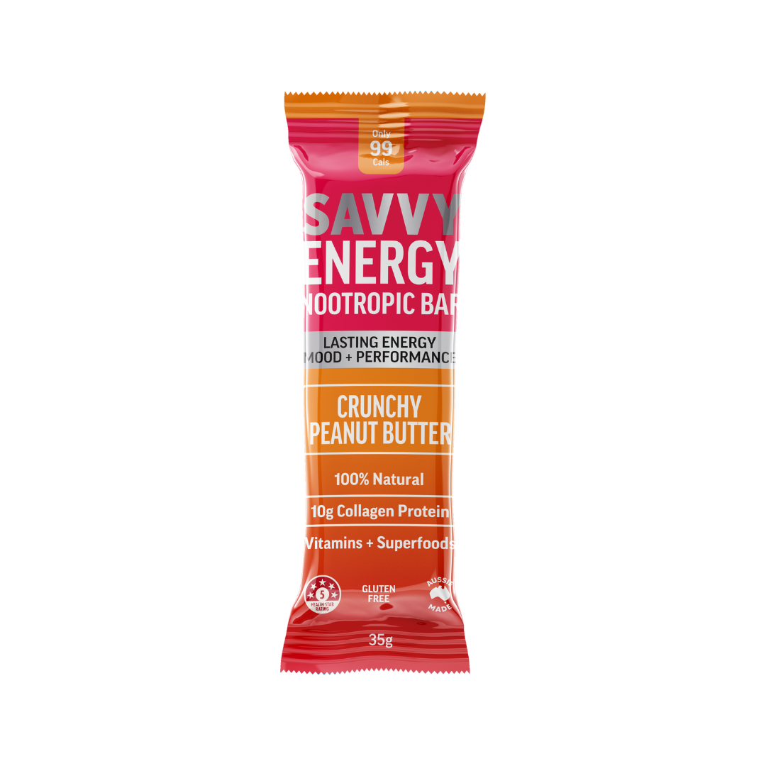 Energy Nootropic Bar Crunchy Peanut Butter
