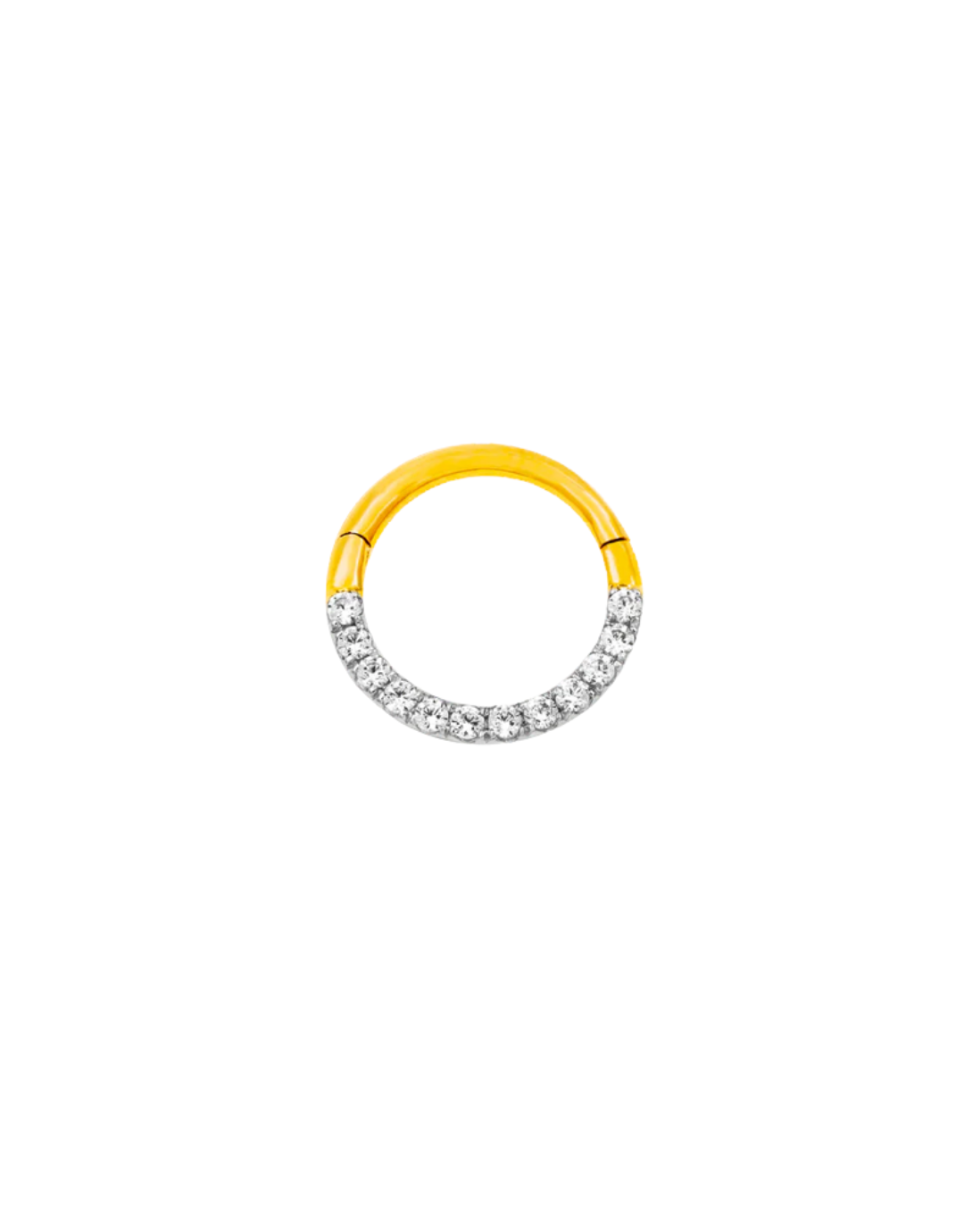 GOLD CZ CLICKER (HALO)
