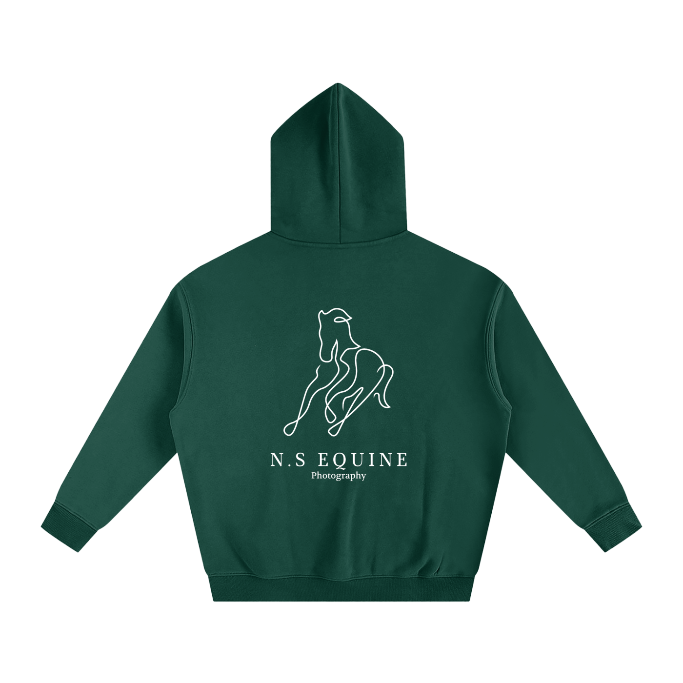NS Equine Oversize Fleeced Hoodie