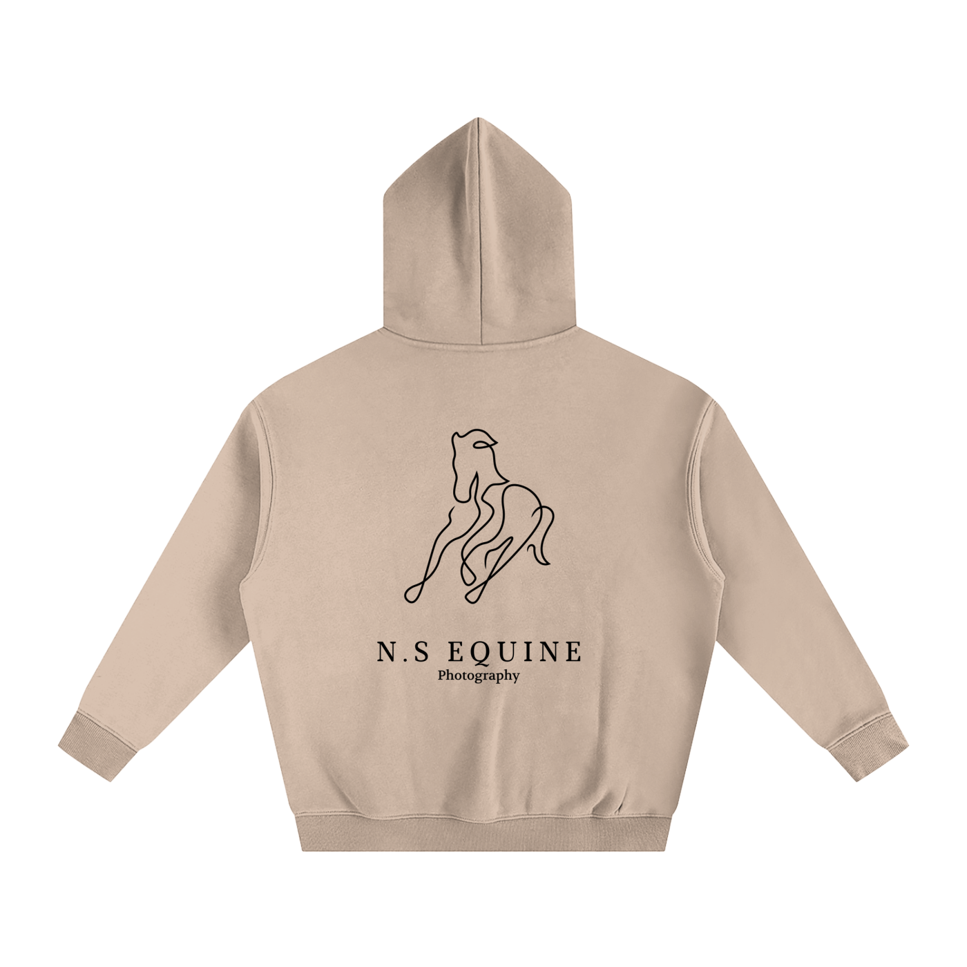 NS Equine Oversize Fleeced Hoodie