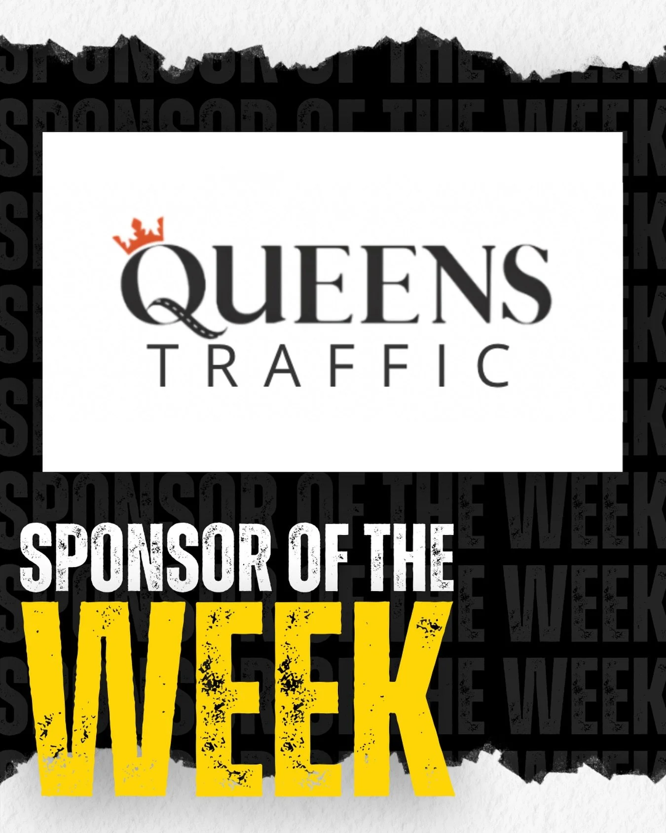 SPONSOR OF THE WEEK 🚦🐯

This week we&rsquo;re proudly recognising Queens Traffic, one of our valued major sponsors, for their incredible support of the South Mornington Football Netball Club! 💛🖤

Queens Traffic Management plays a vital role in ke