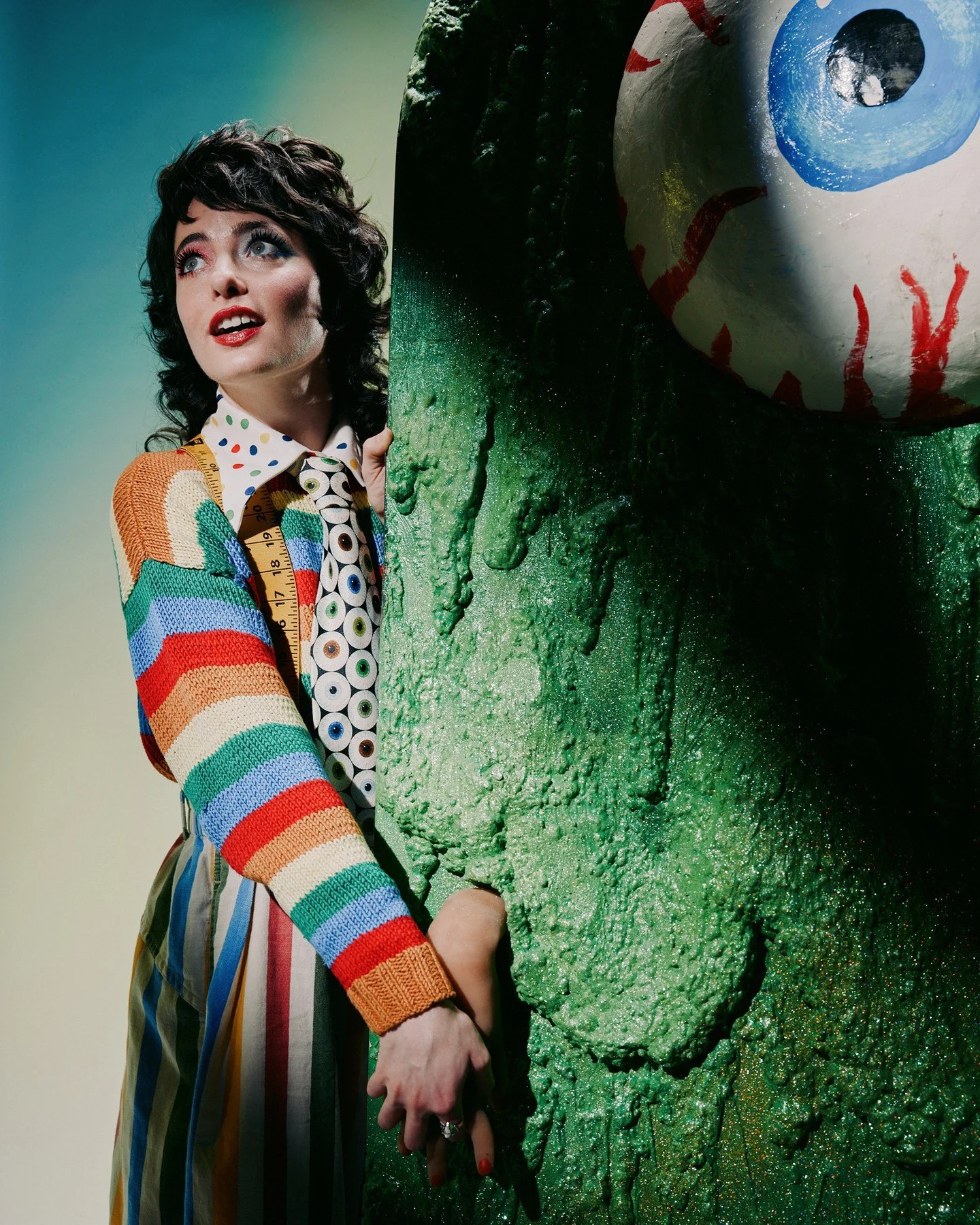 Last but not least, Sarah Sherman + door. ⁠
⁠
For @nytimes. @sarahsquirm's @HBOmax special comes out on December 12⁠
⁠
Photo Editor: @esw_viz 🙏🏻⁠
Assist: @marissa_gabrione⁠
Words: @callieholtermann⁠
Hair: Gina Ferrucci ⁠
Makeup: @rachelmoose⁠
Styli