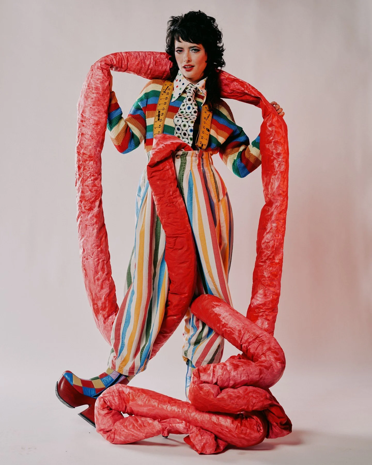 More of Sarah Sherman with props from her upcoming @HBOmax special for the @nytimes.⁠ @sarahsquirm⁠
⁠
Photo Editor: @esw_viz⁠
Assist: @marissa_gabrione⁠
Words: @callieholtermann⁠
Hair: Gina Ferrucci ⁠
Makeup: @rachelmoose⁠
Styling: Ashley Dudek ⁠
Pro