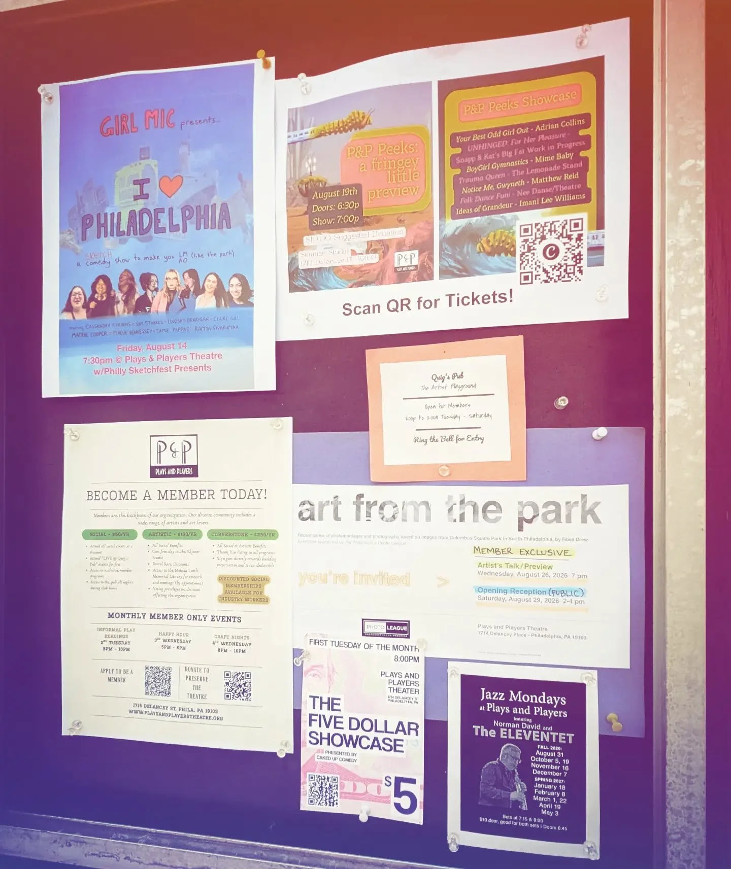 Not my best display case but at least it's done enough for now!

8/14 - Sketchfest Girl Mic
8/15 - Drums Drums Drums
8/18 - Caked Up Comedy
8/19 - P&amp;P Peaks + Happy Hour
8/20 - KPop 
8/26 - Gallery Preview/Artist Talk (Members Only) 7p
8/29 - Gal