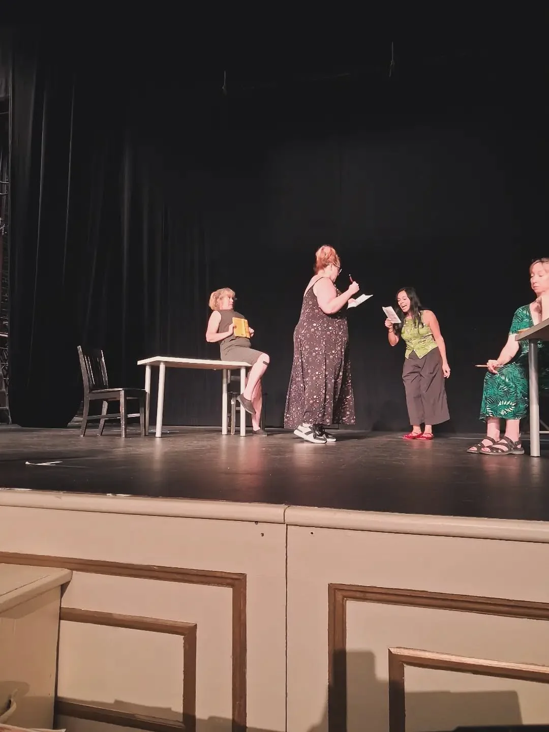 Shots from last week's rehearsals!

When Shakespeare's Ladies Meet - Oct 7 to 9 at 7:30pm

Announcing: Special Opening Act of The Boys and the Bard! Drunk guys and Shakespeare? What could go wrong!

Tickets on sale NOW!! 

Ticket sales will support o