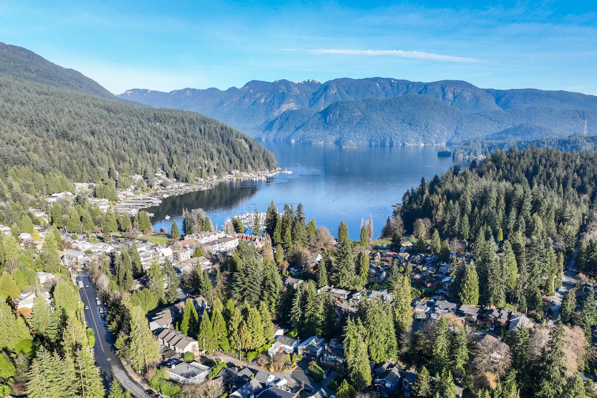 Deep Cove Aerial
