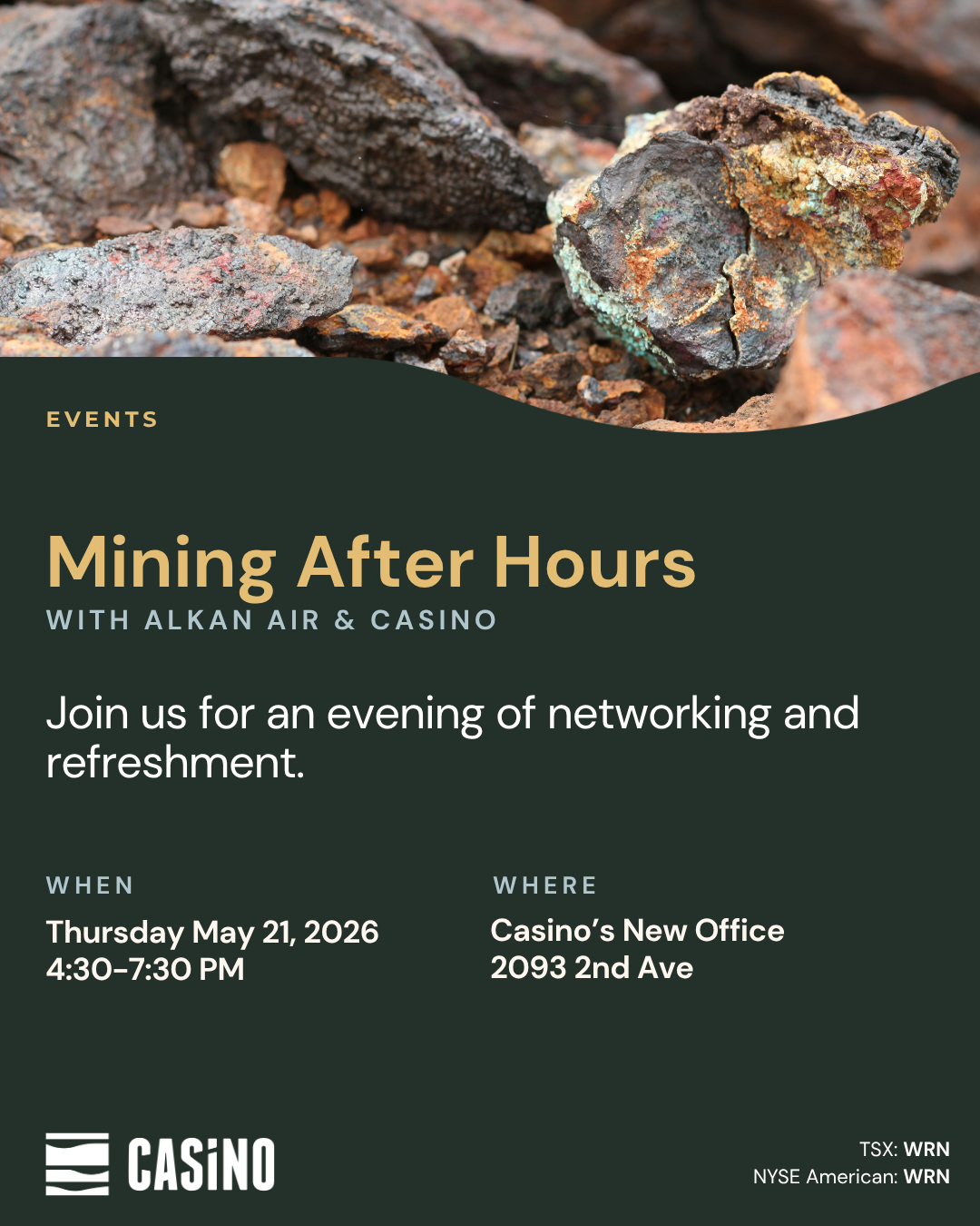 Alkan &amp; Casino Yukon Mining &amp; Geology Week - Business After Hours 