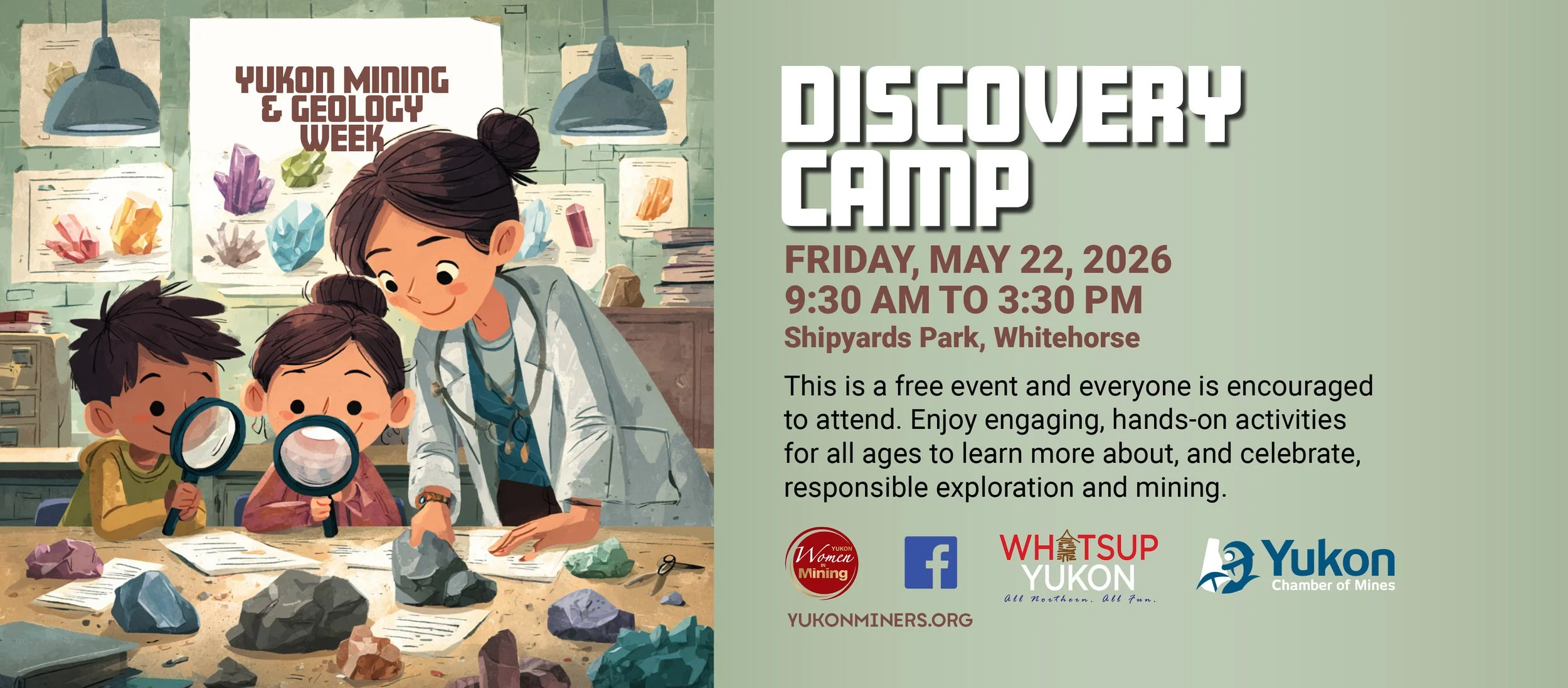 Yukon Mining &amp; Geology Week - Discovery Camp