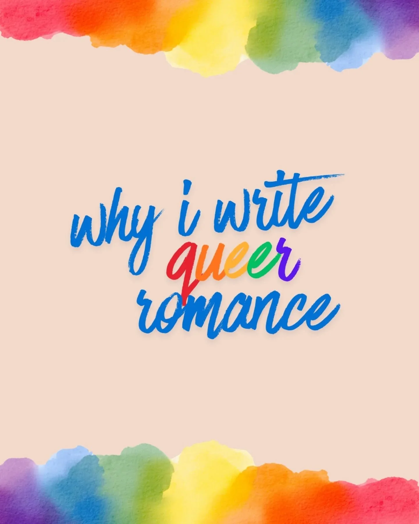 Happy Pride Month! 🌈

Did you really need an excuse to grab a queer book? And don't forget that Queer Romance doesn&rsquo;t only = cis MM.

I listed a few of my recent favorite stories with L, G, B, and T representation - including from several auth