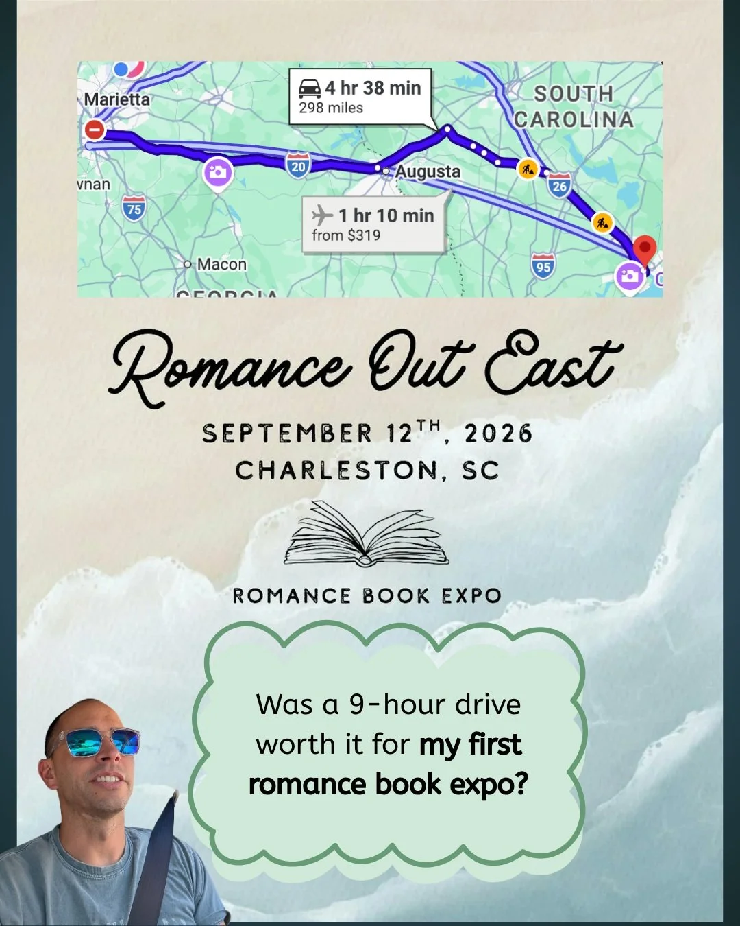 So&hellip; was driving nine hours for my first romance book expo worth it?

HELL YES.

I went into @RomanceOutEast having absolutely no idea what to expect. I came home exhausted, ridiculously happy, and with zero of the 40 pre-release copies of The 