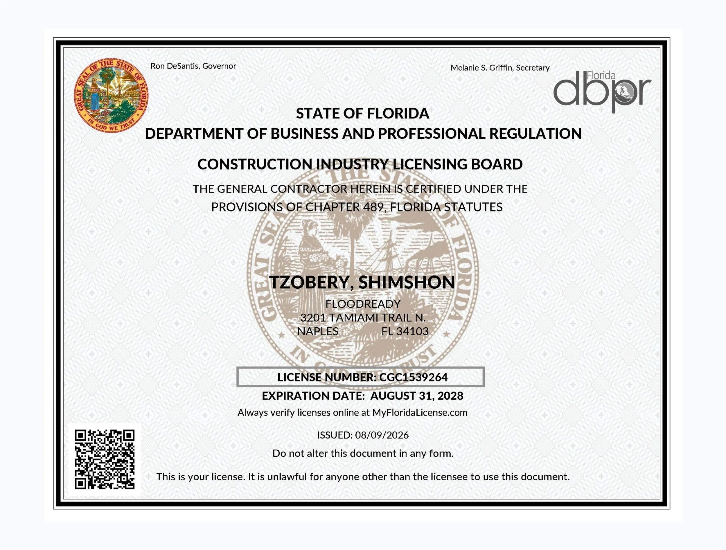 FloodReady CGC Licence.jpg