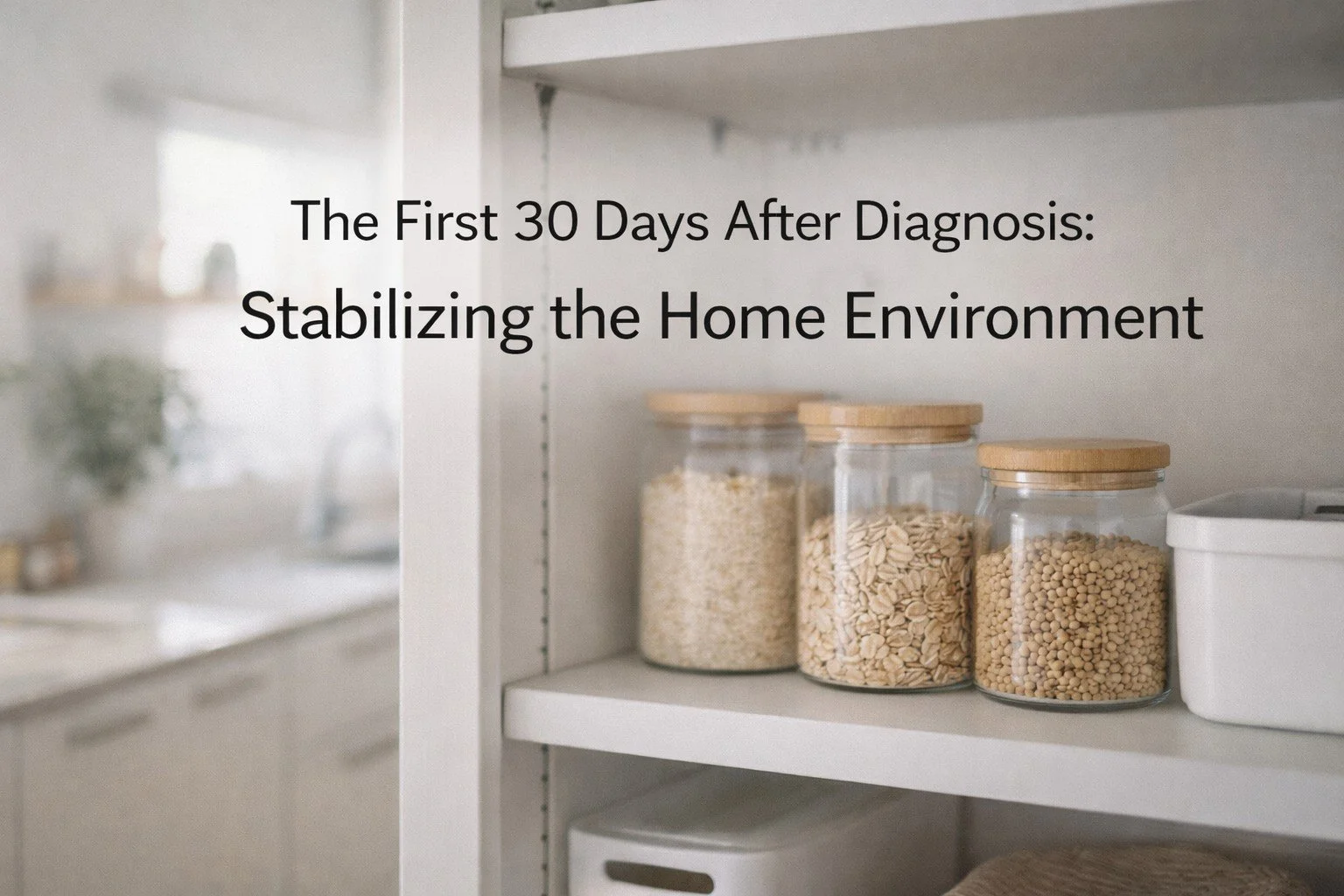 The First 30 Days After Diagnosis: Stabilizing the Home Environment