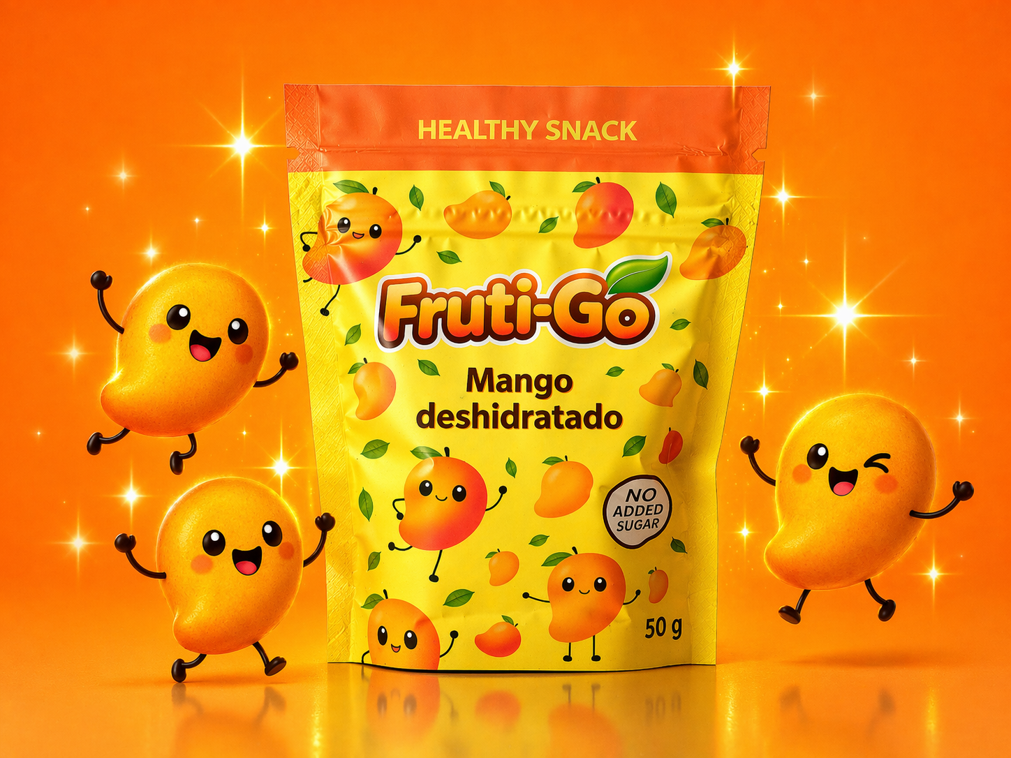 Fruti-Go Mango deshidratado