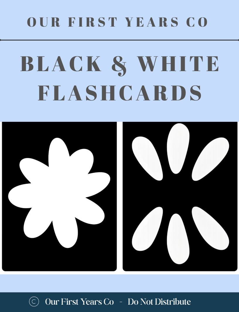 Newborn Black & White Flashcards
