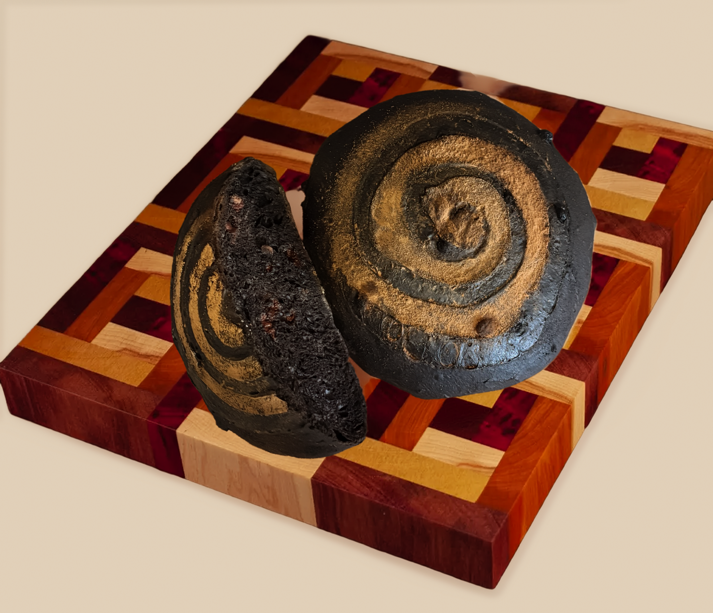 Black Chocolate Sourdough Loaf