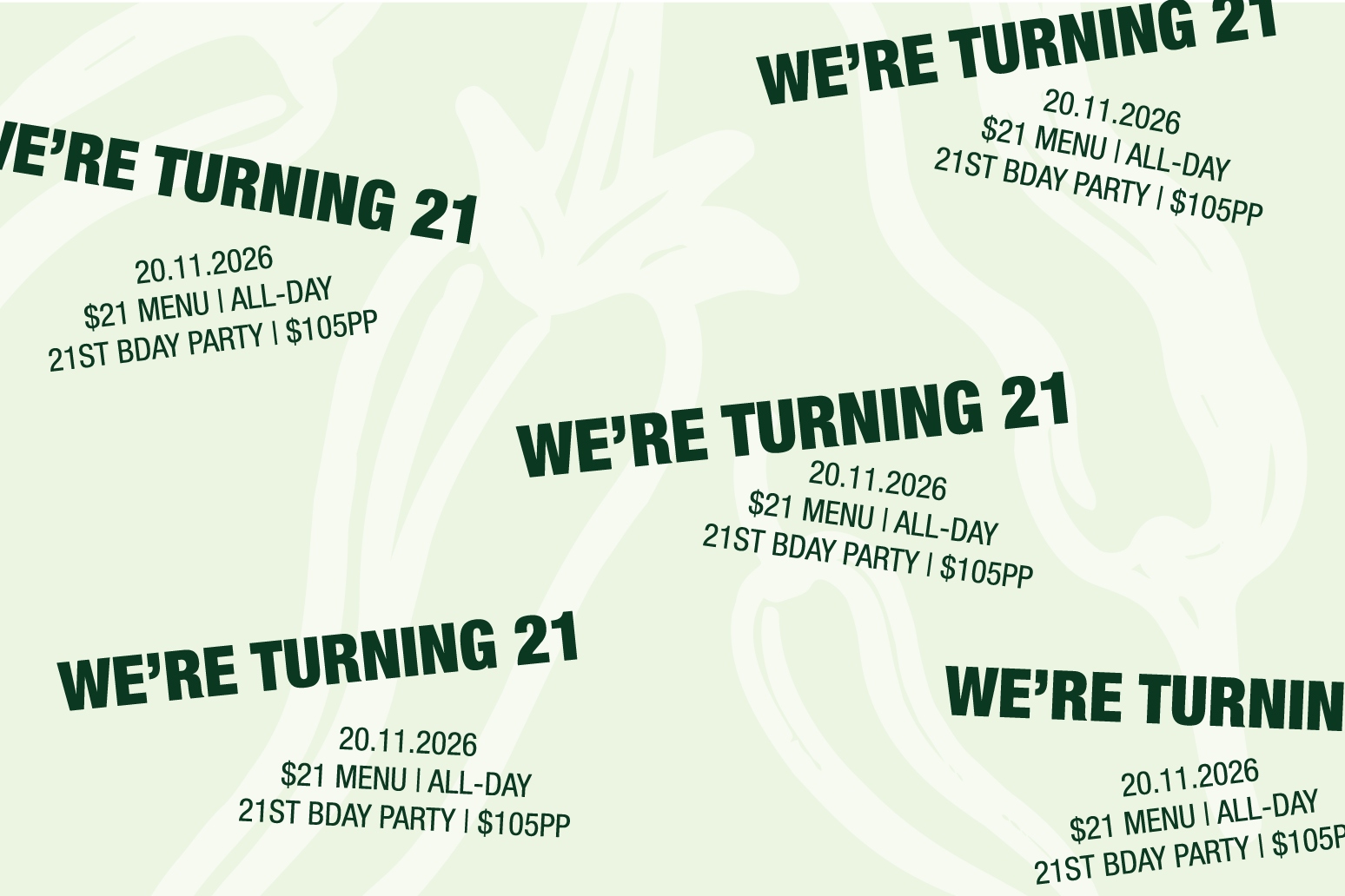 Longrain Turns 21