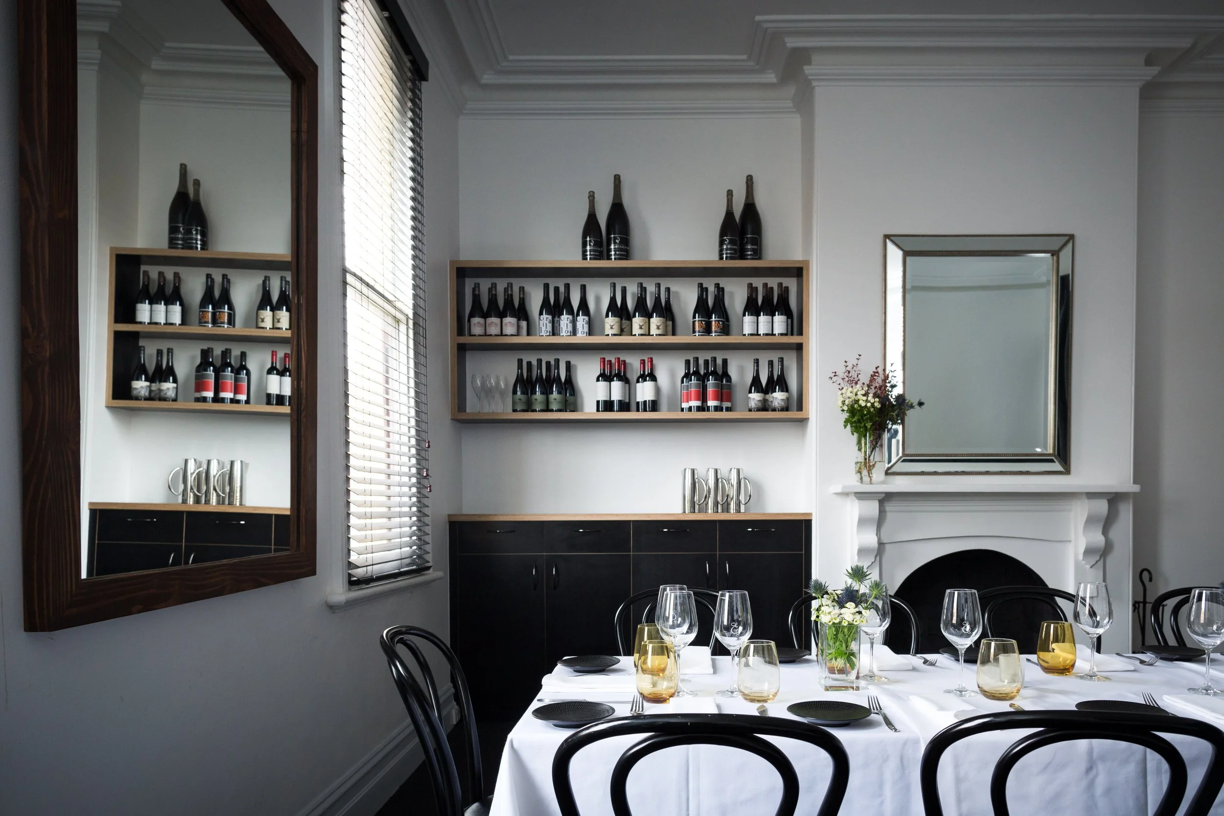 Private dining room at Estelle