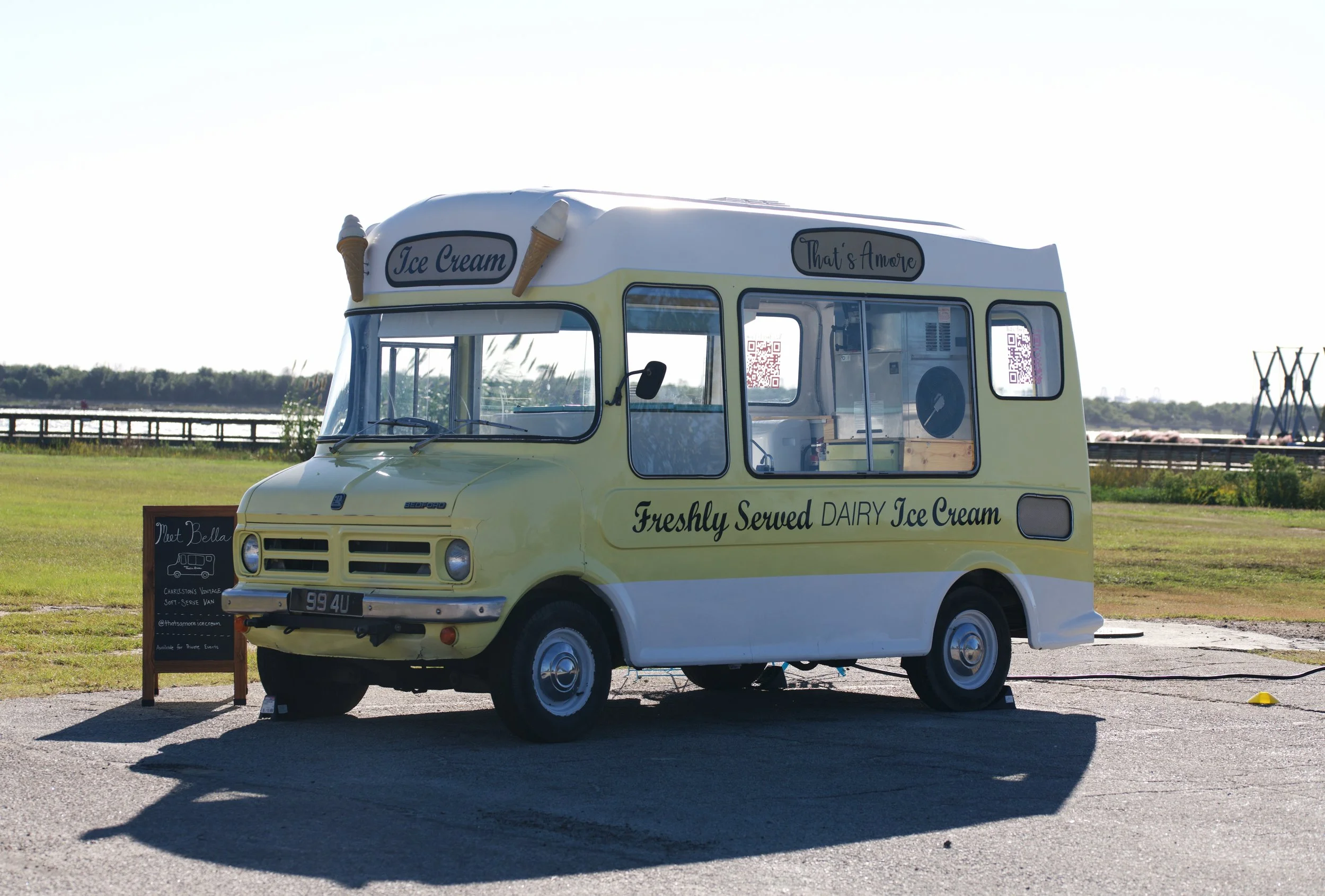 Bella - Charleston's Vintage Ice Cream Van