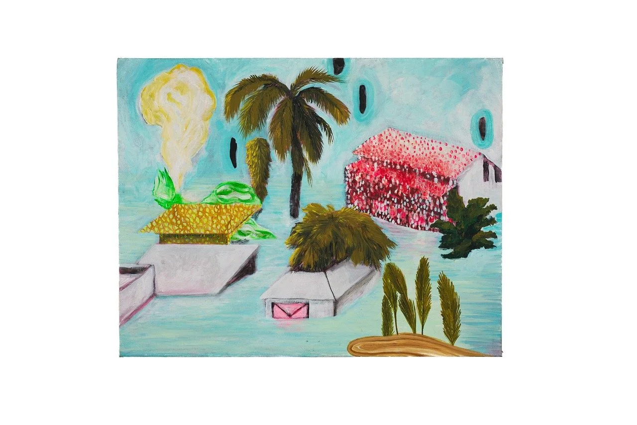  Paisaje , 2024 
Acrílico sobre bastidor 
45 x 35 cm