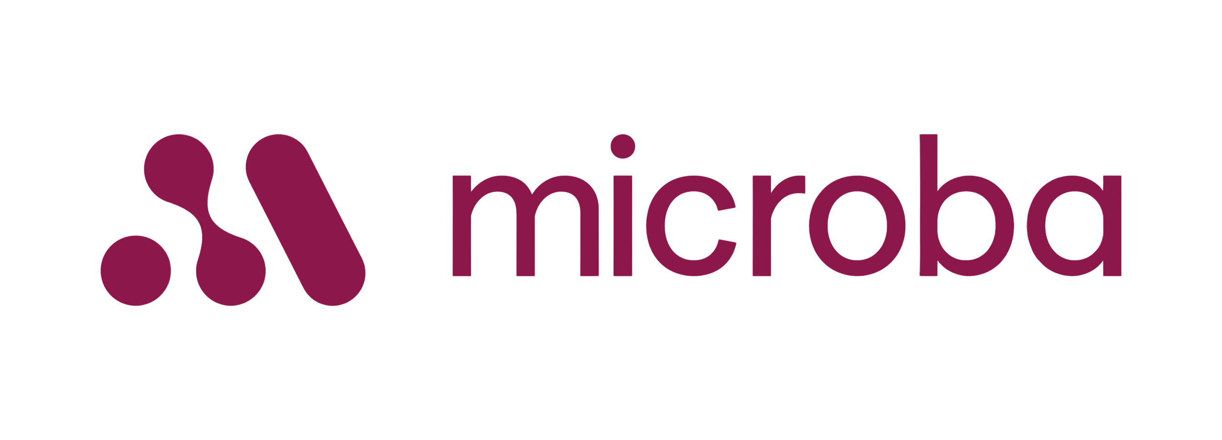 The Microb logo featuring a stylized purple graph icon and the word 'microb' in purple lowercase letters.
