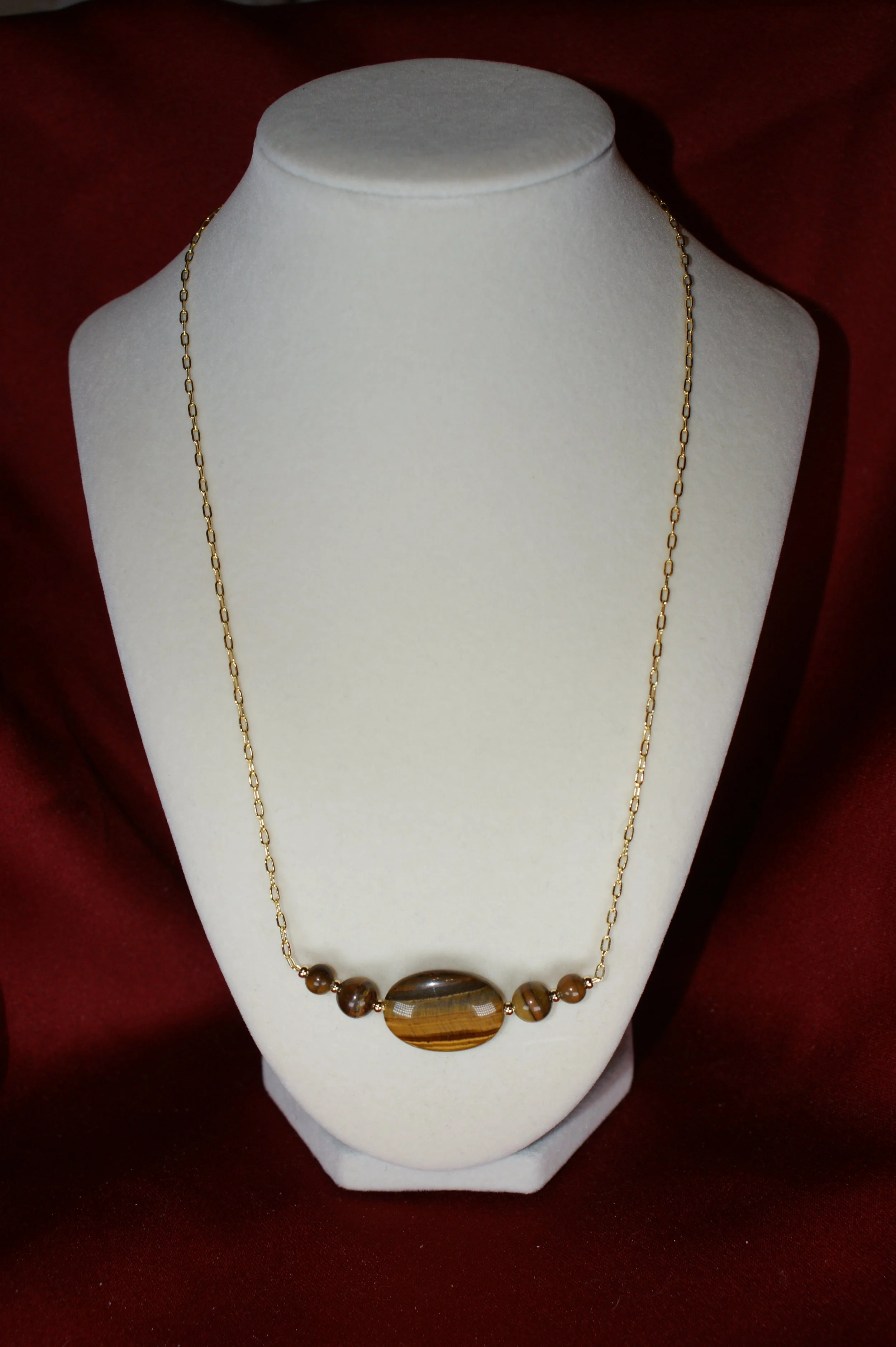Elegant Tiger's Eye Necklace