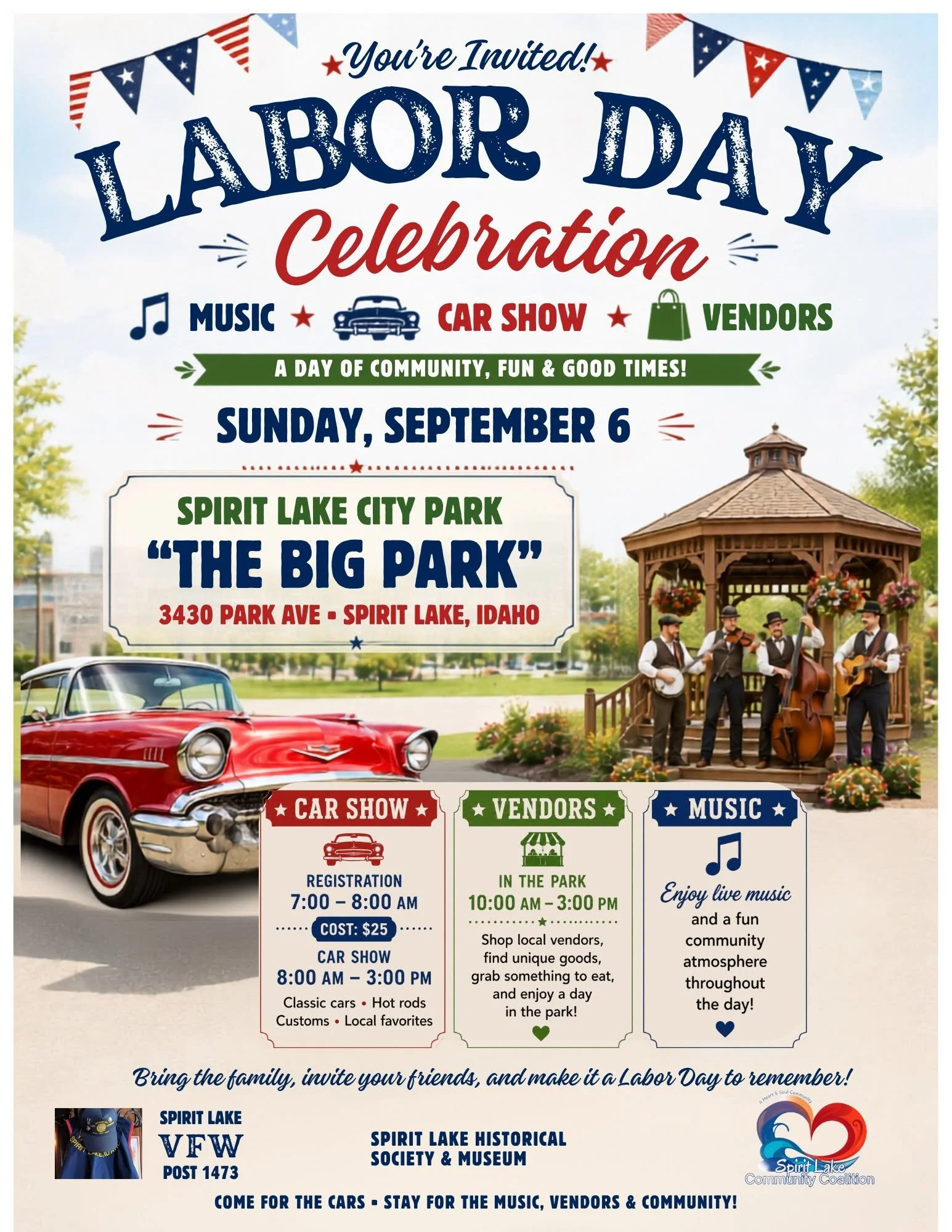 2026 Labor Day Event and VFW Car Show
