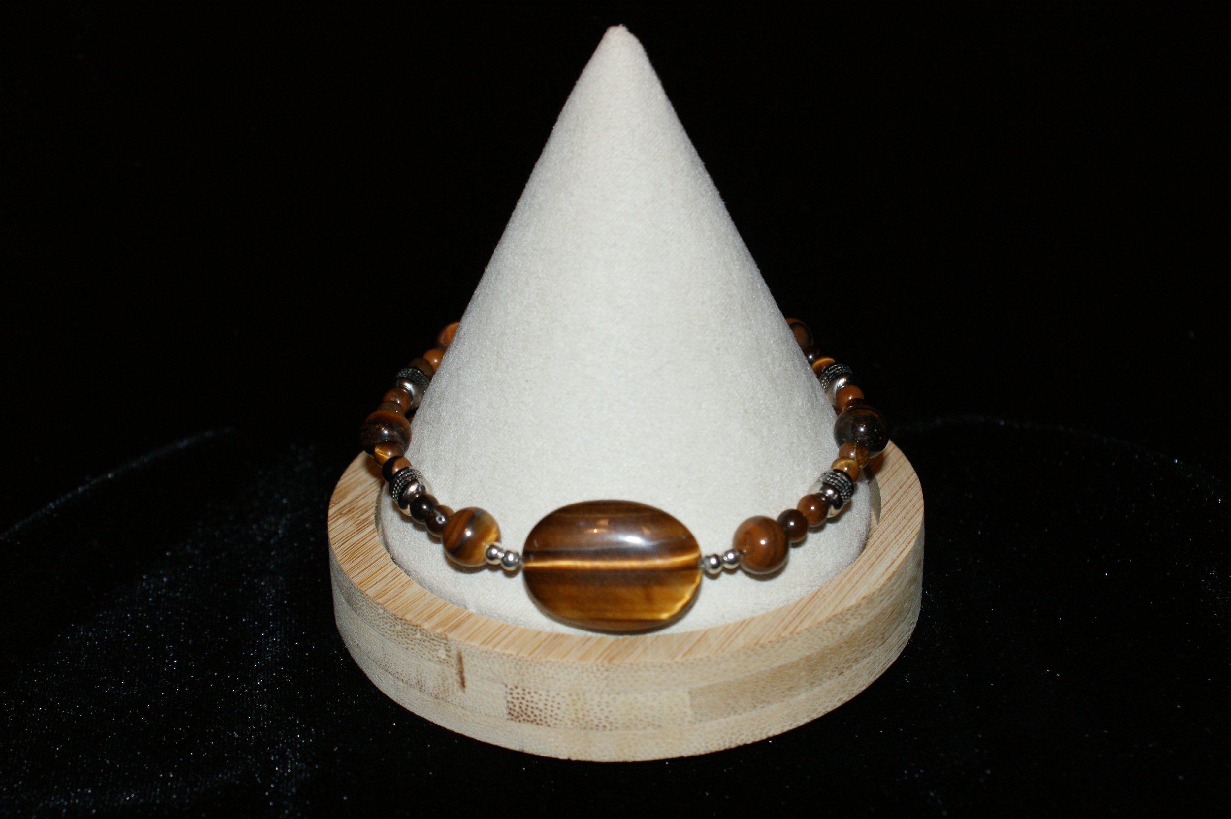 Tiger's Eye Gemstone Bracelet