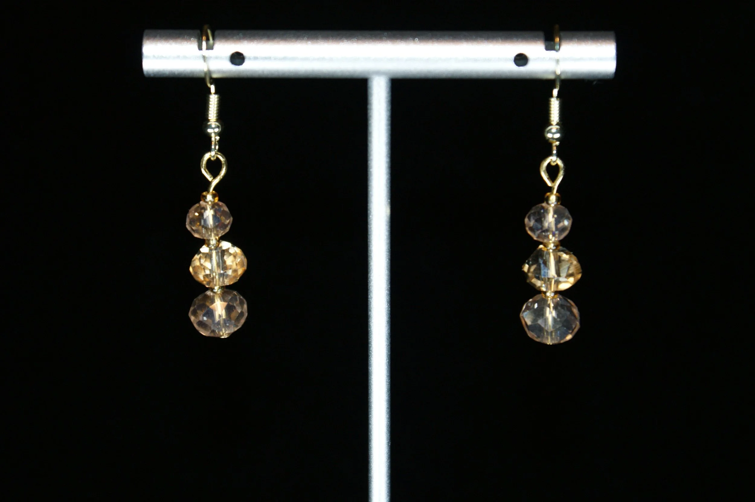 Crystal Elegance Drop Earrings