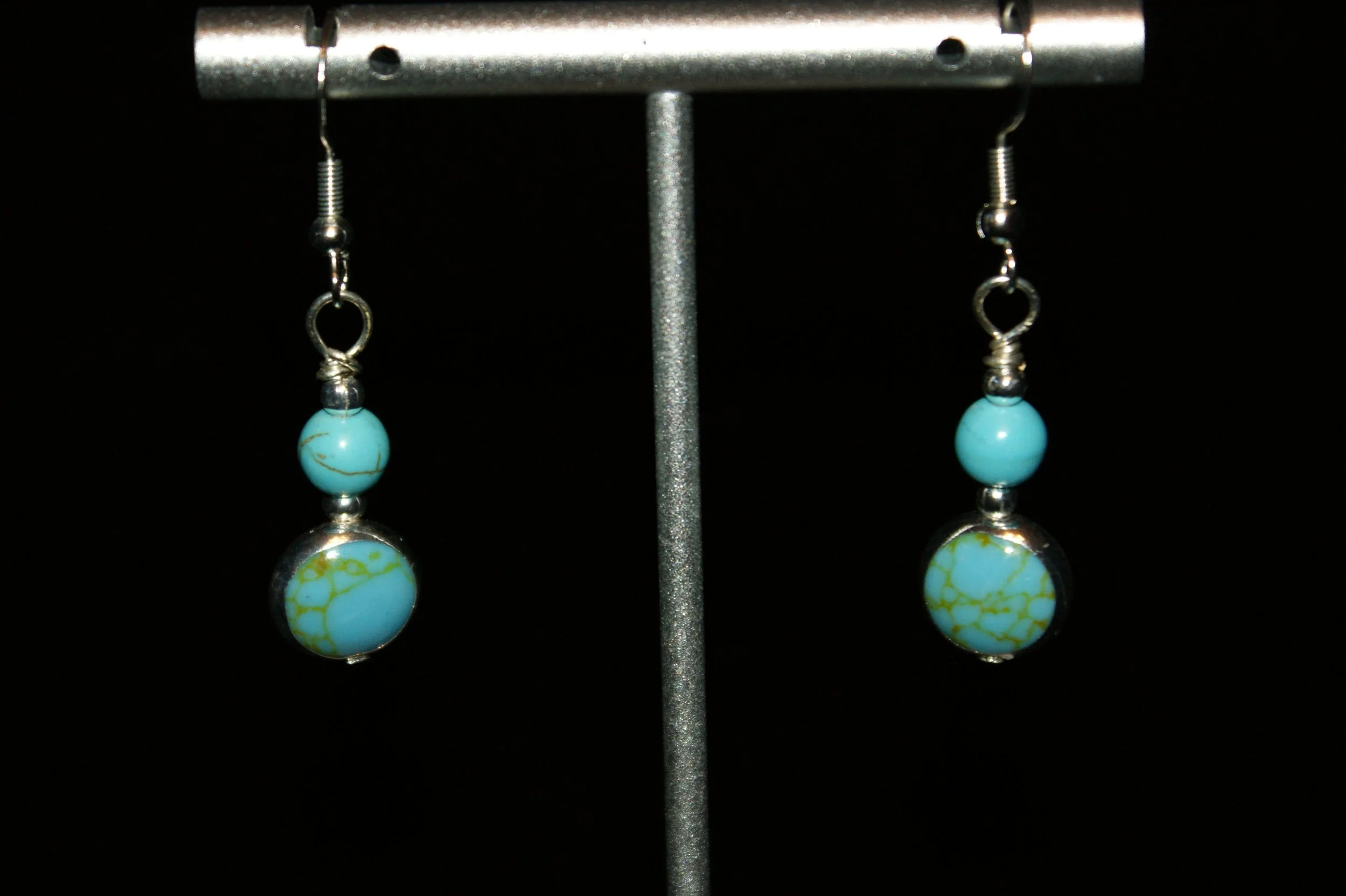 Turquoise Gemstone Earrings