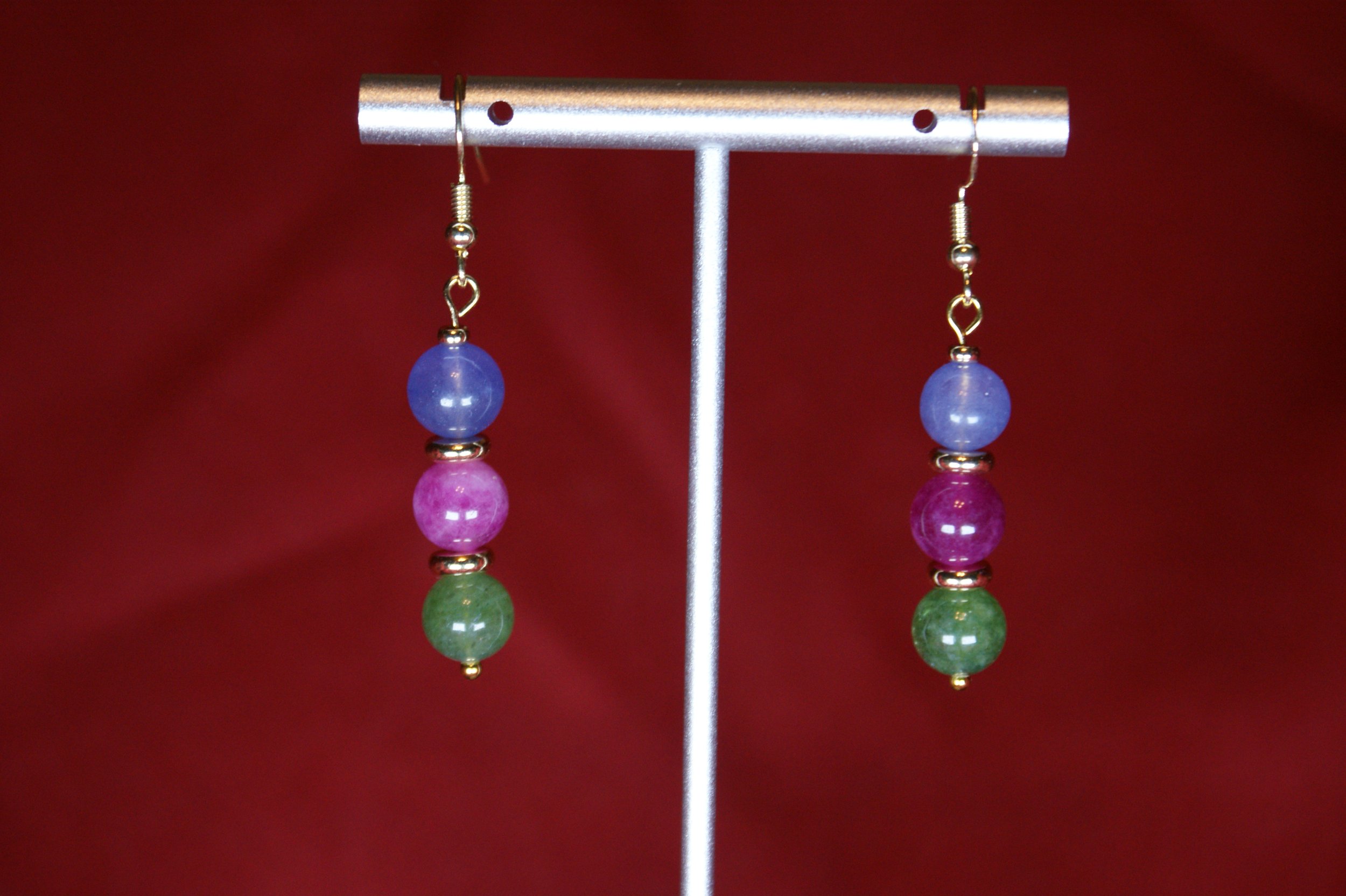Tourmaline Elegance Drop Earrings