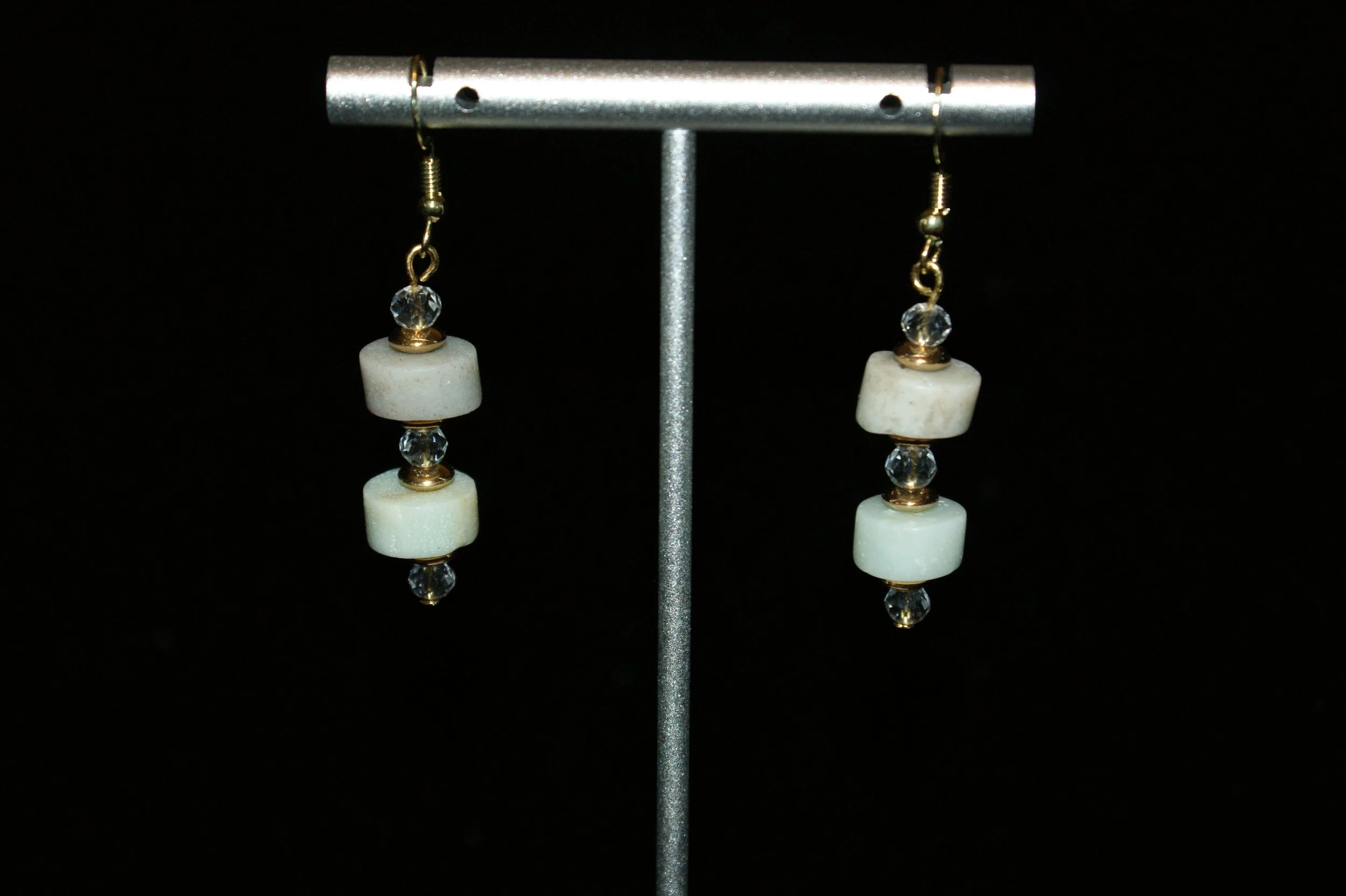 Crystal Stone Drop Earrings