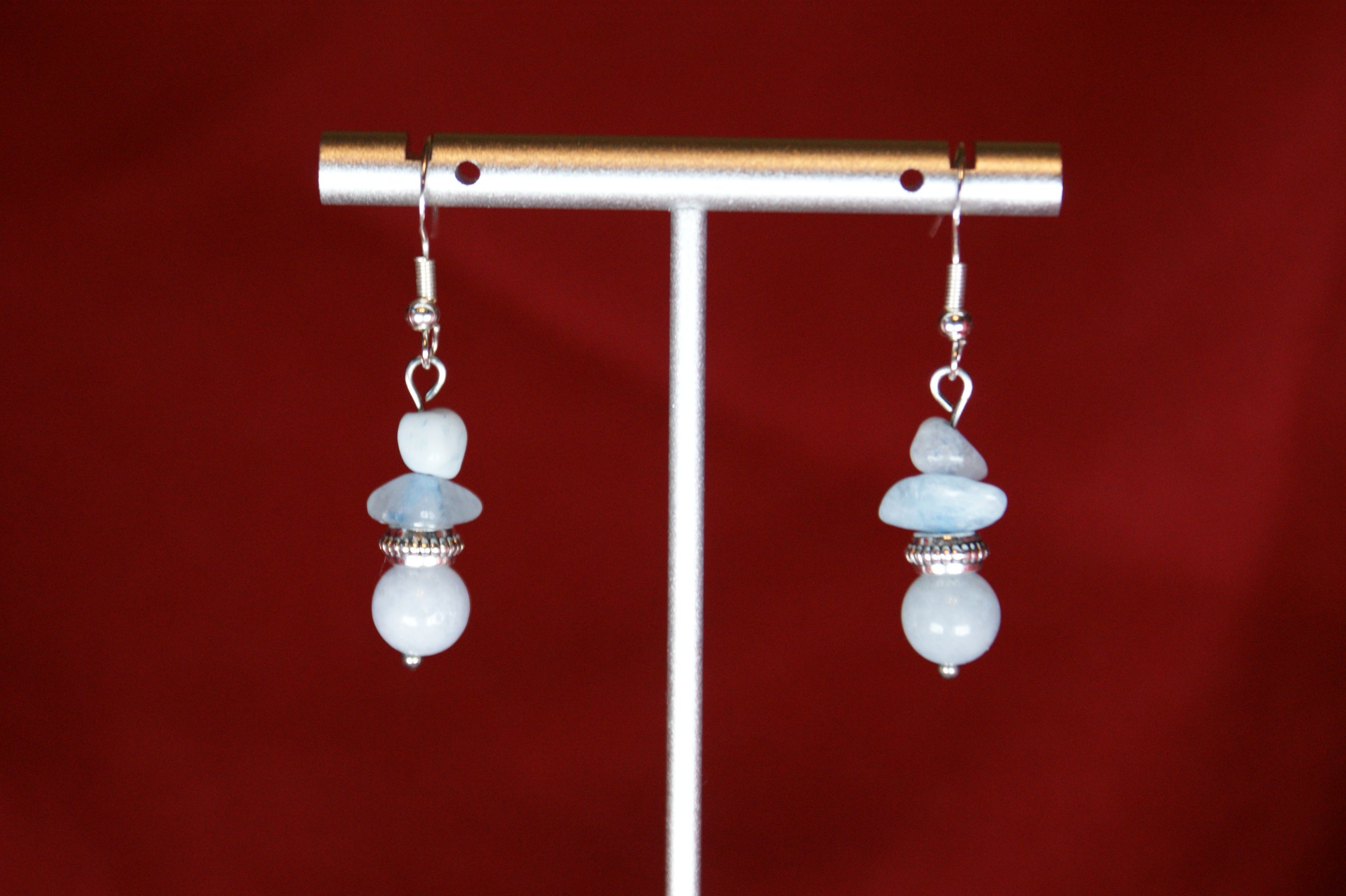 Aquamarine Serenity Drop Earrings