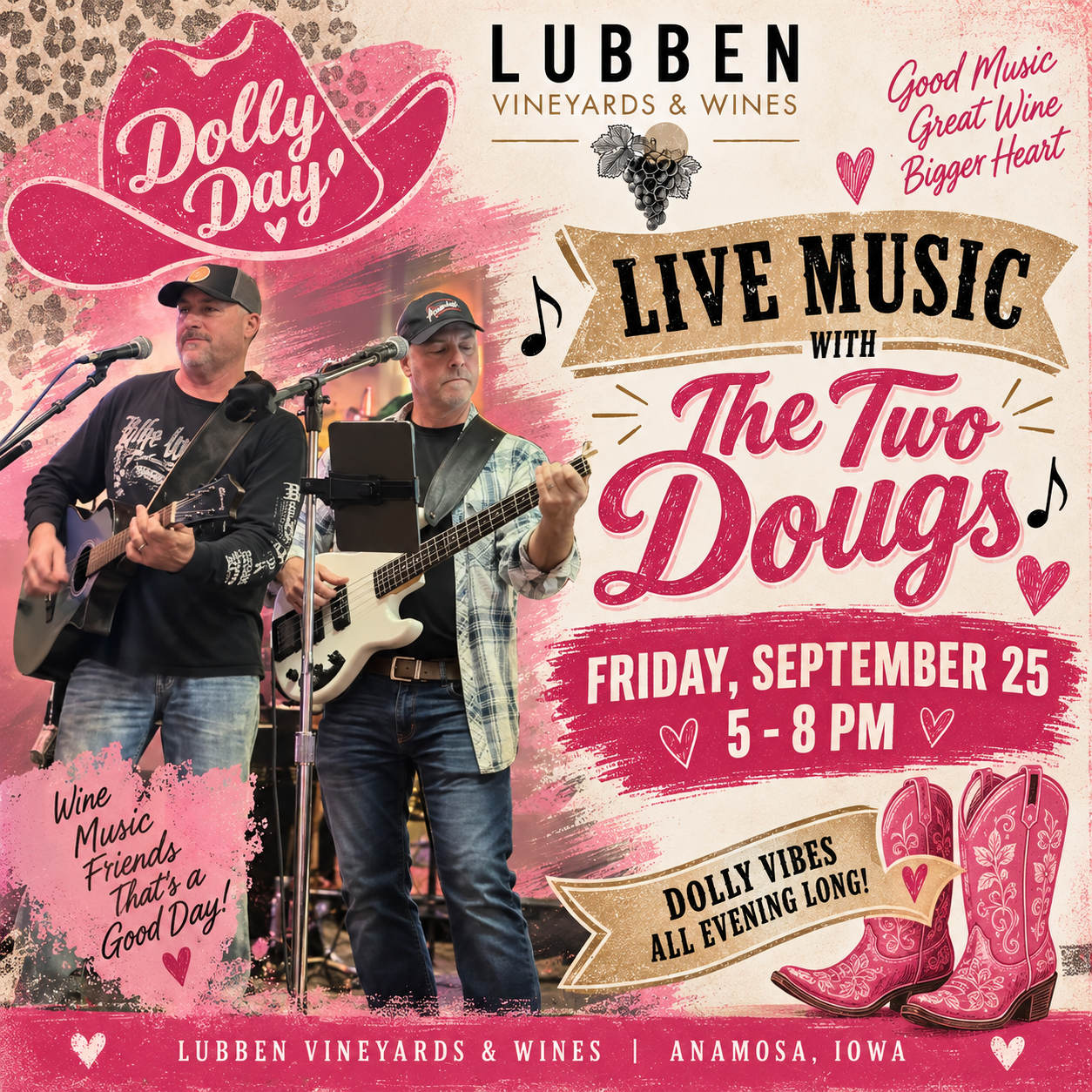 Two Dougs LIVE! on DOLLY DAY!! 