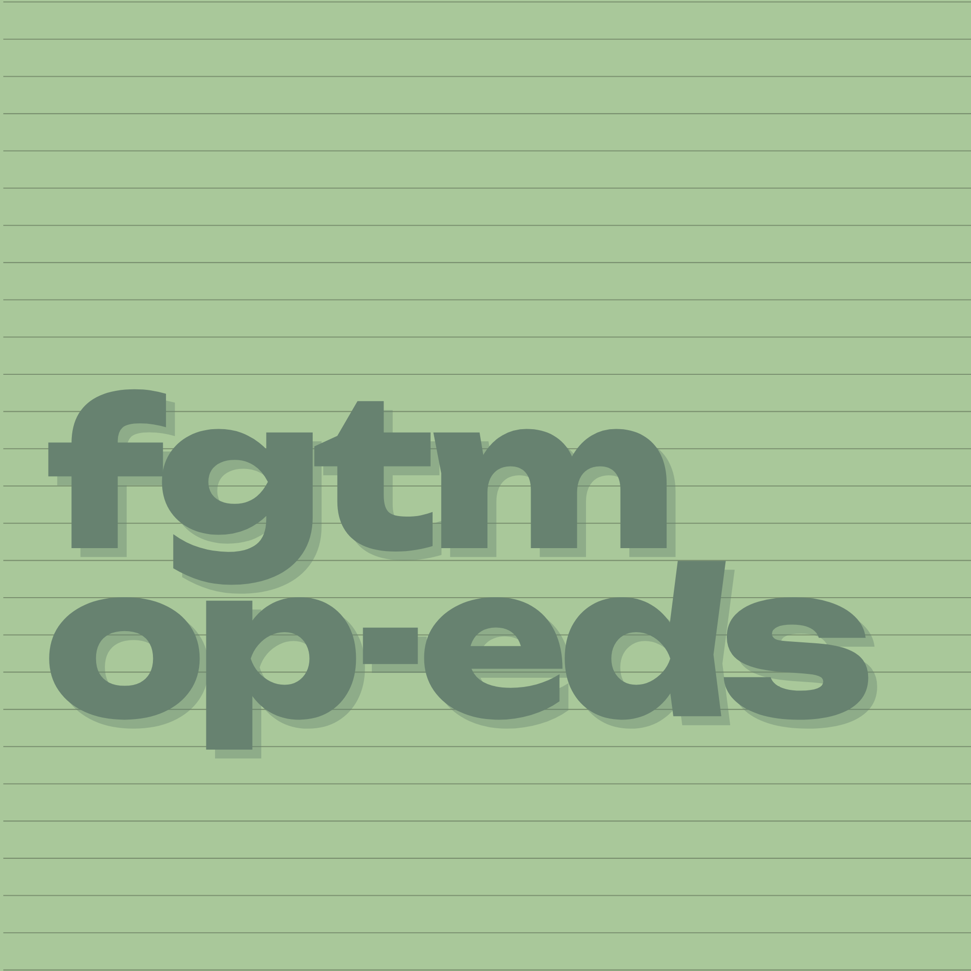 Read opinion pieces from our community on our Substack.