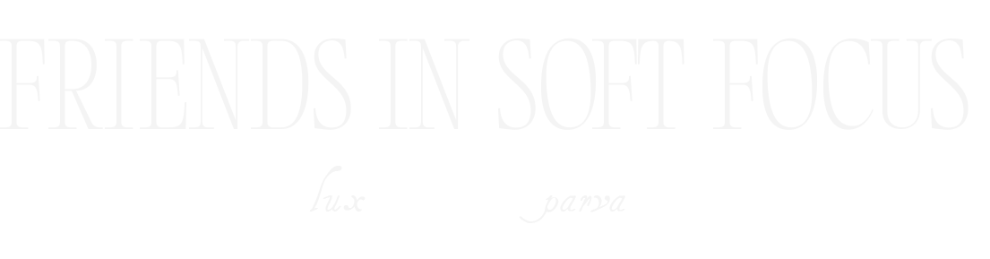 Friends in Soft Focus