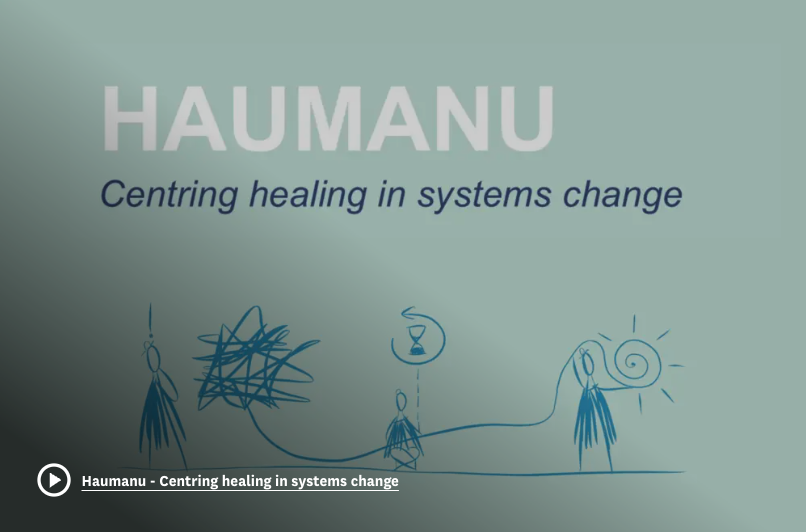 Haumanu webinar – centring healing in systems change