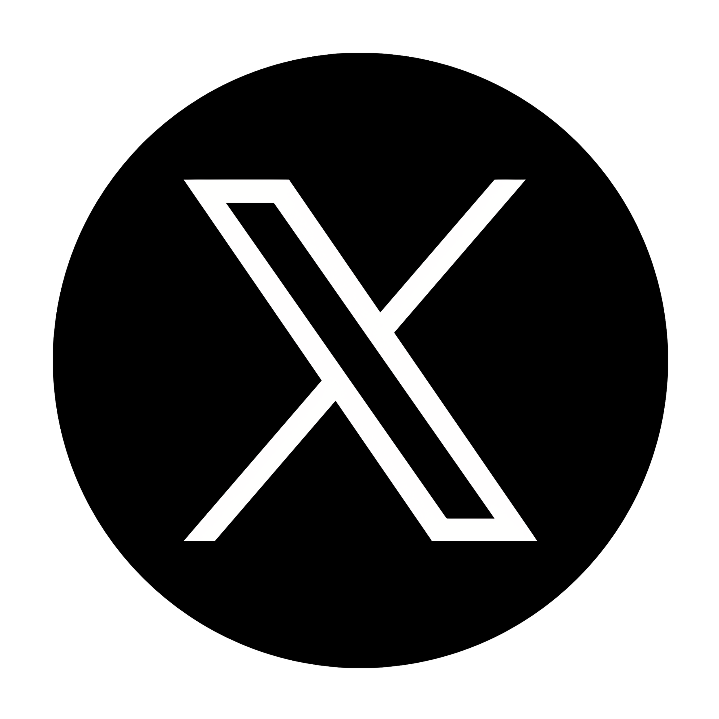 Black background with a white stylized 'X' logo in the center.