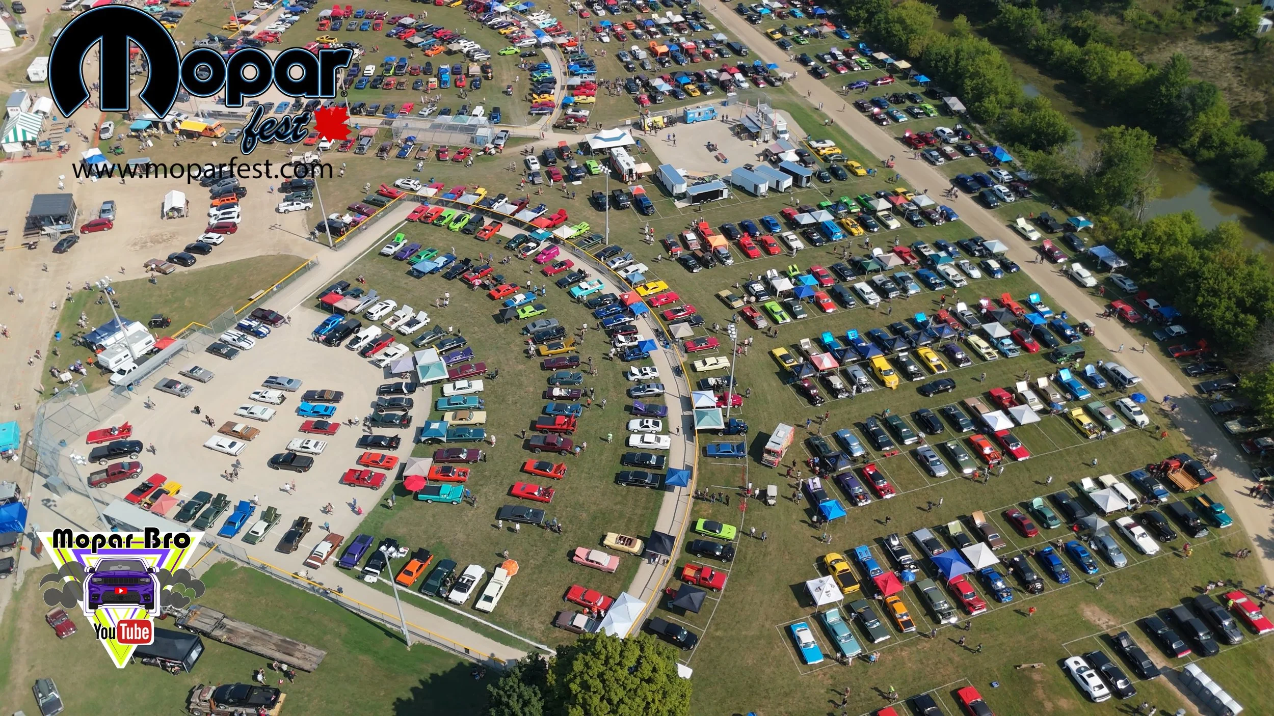 The Sea of Mopars at Moparfest 2025 | Massive Mopar Car Show Coverage