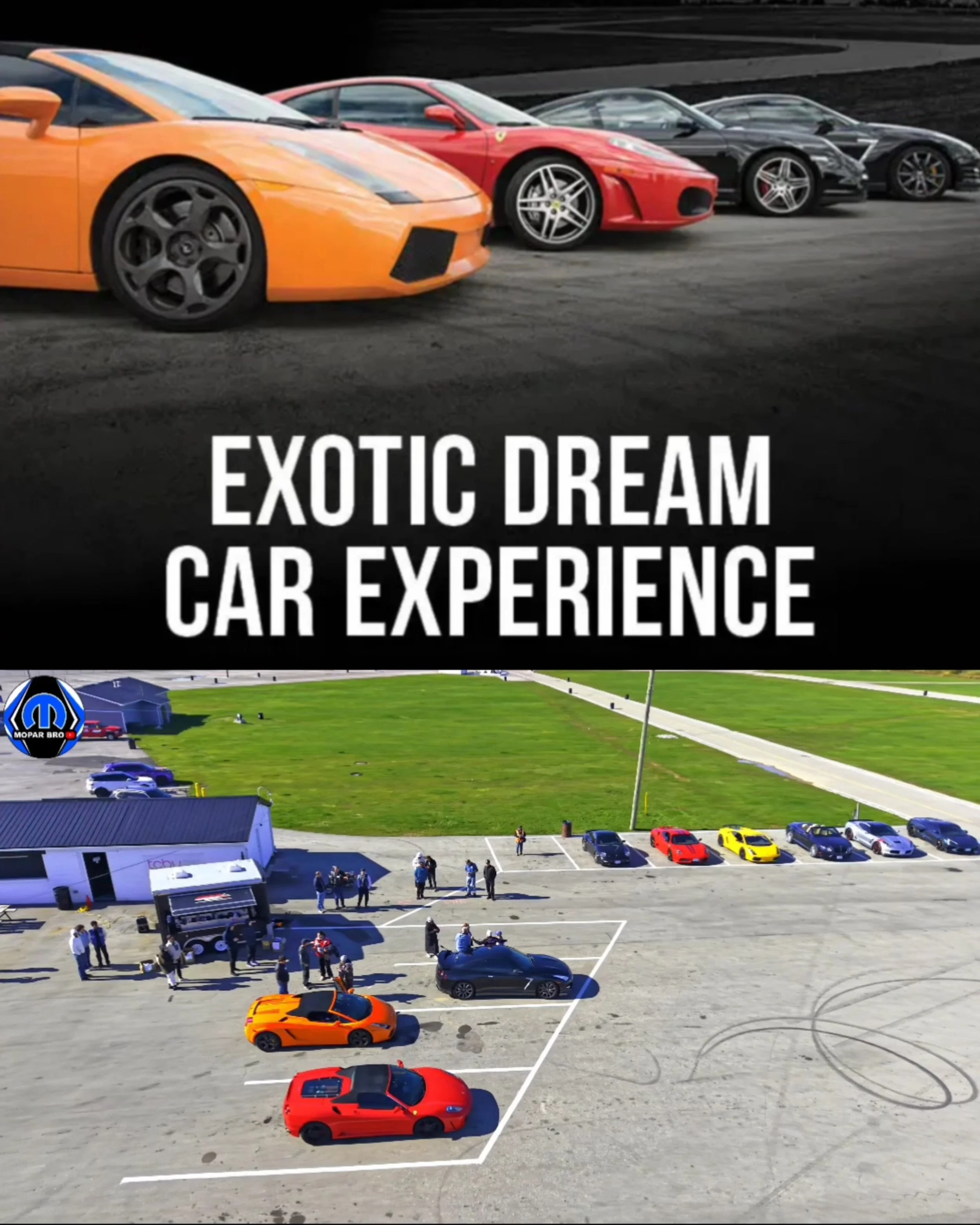 The Exotic Dream Cars Experience at Toronto Motorsports Park
