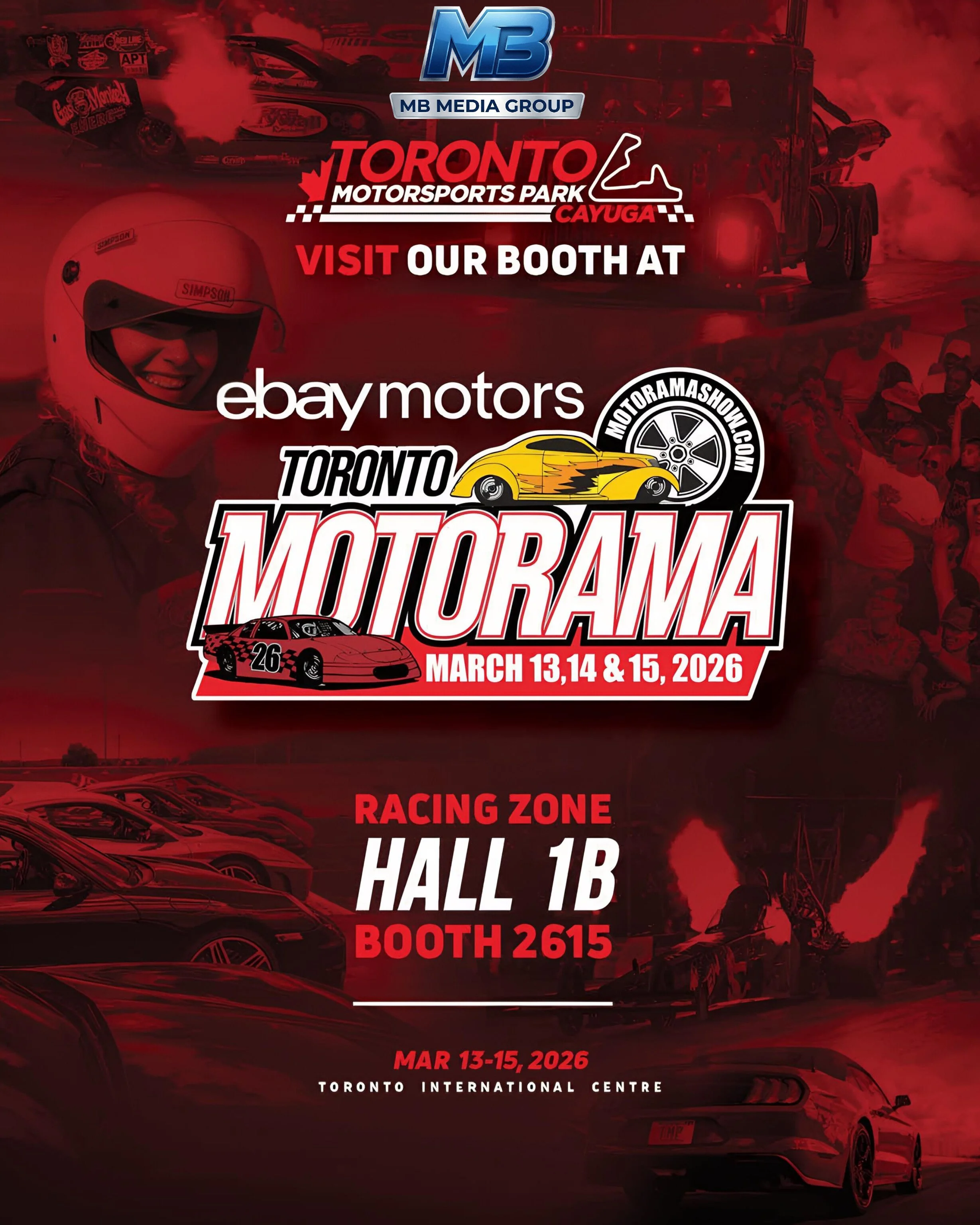 MB Media Group at Motorama 2026: Powering the LED Wall for Toronto Motorsports Park