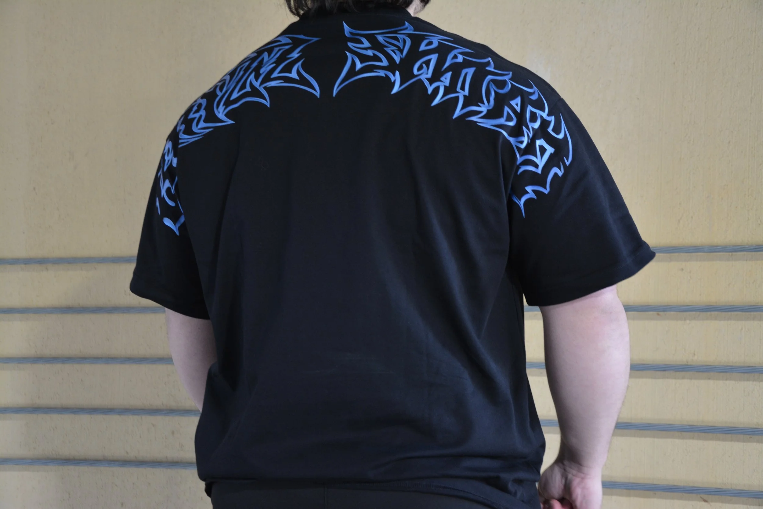 Graffiti Pump Cover Black/Blue