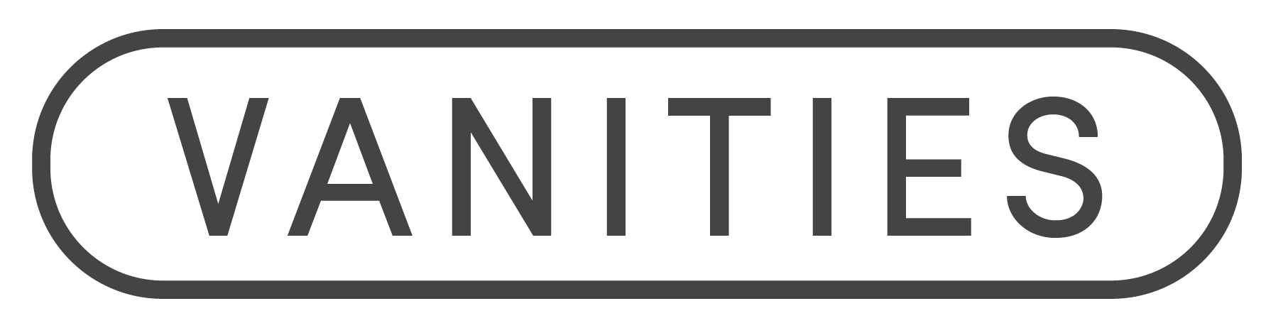 Text sticker containing 'Vanities'