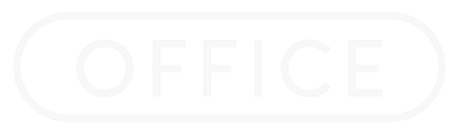 Text sticker containing 'Office'