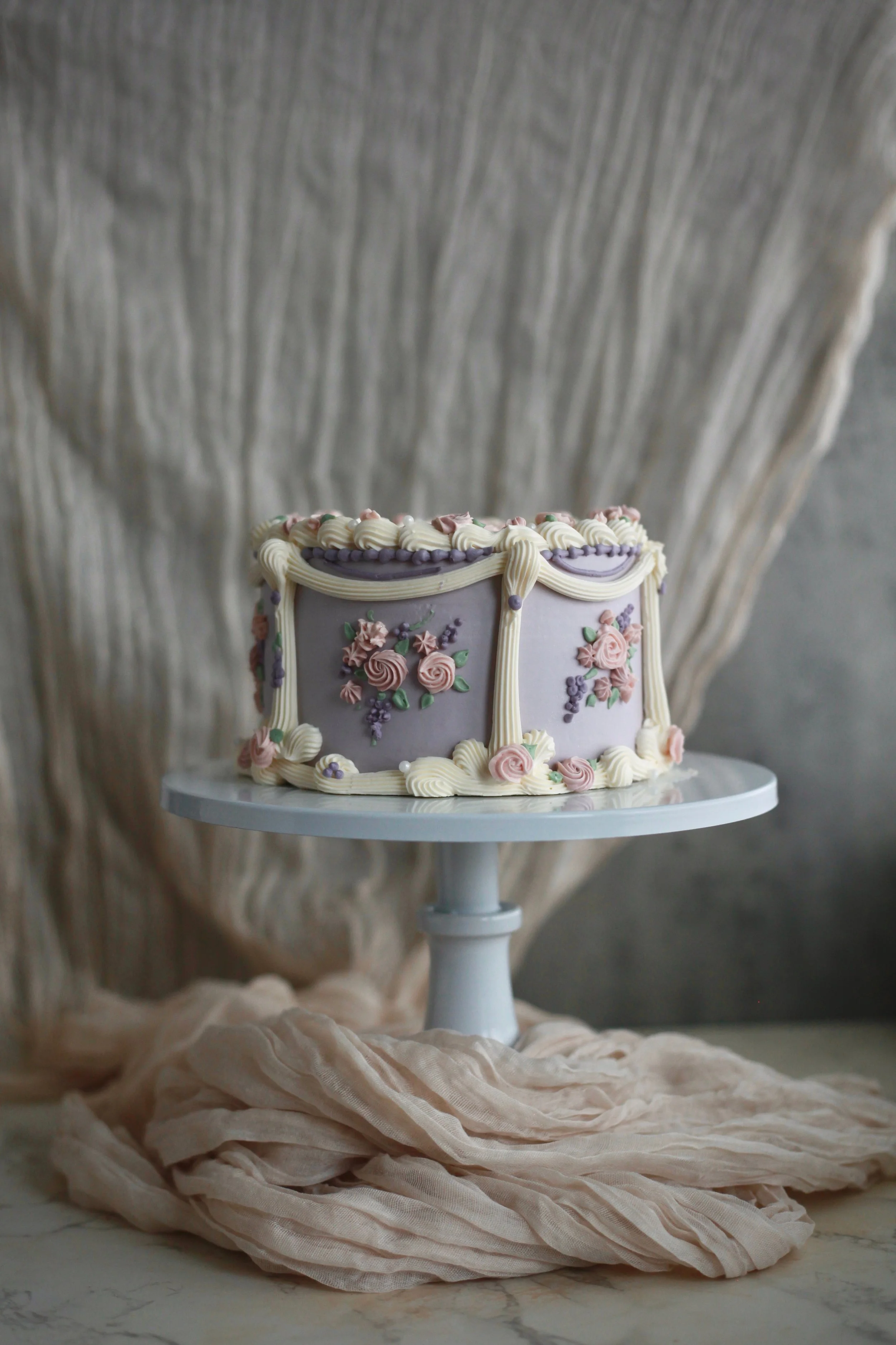 Lady Violet - Piping + Petals Tea Party Workshop | Sunday, March 15