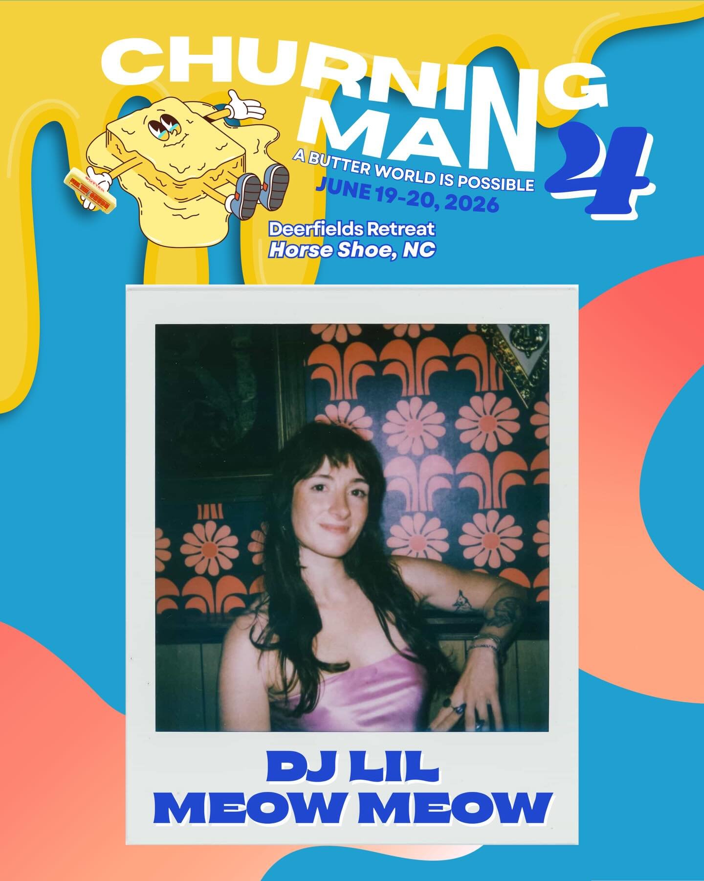 We got @djlilmeowmeow in the mixxx! DJ Lil Meow Meow is an Asheville-based DJ known for infectious dance cuts, playful unpredictability, and an instinct for building high-energy dance floors. Her sets pull from across the electronic underground, weav