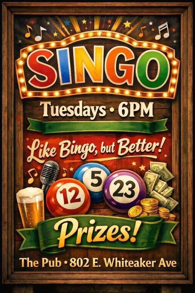 Singo Tuesdays at The Pub