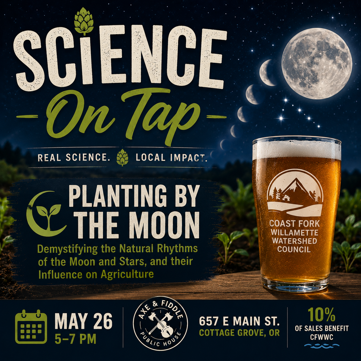 Science On Tap – Planting by the Moon