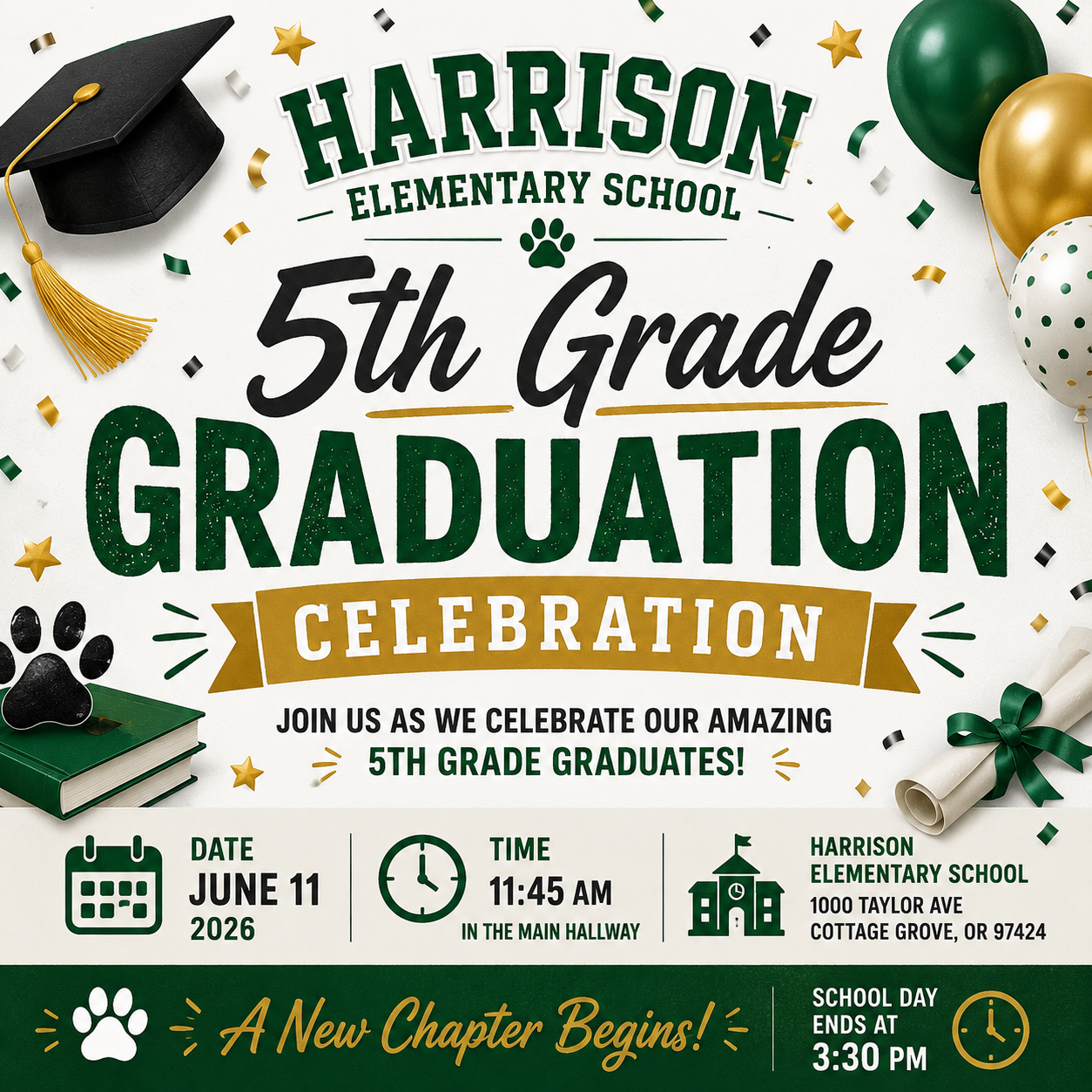 Harrison Elementary 5th Grade Graduation Celebration