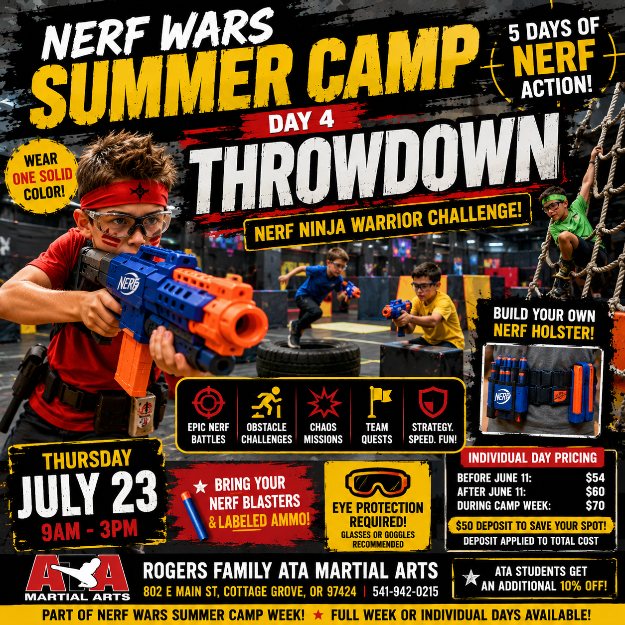 Nerf Wars Summer Camp: Throwdown