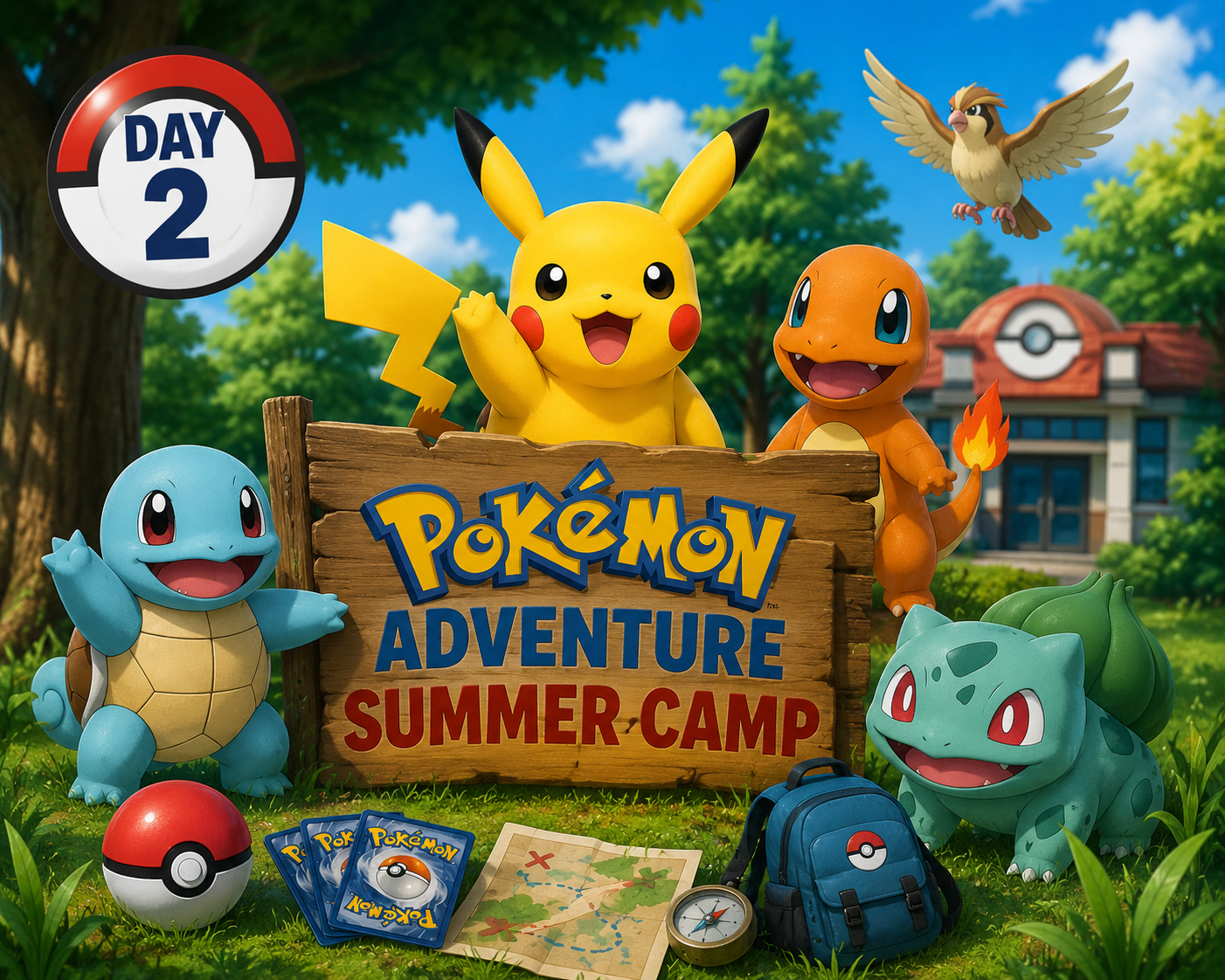 Pokémon Adventure Summer Camp: Day 2